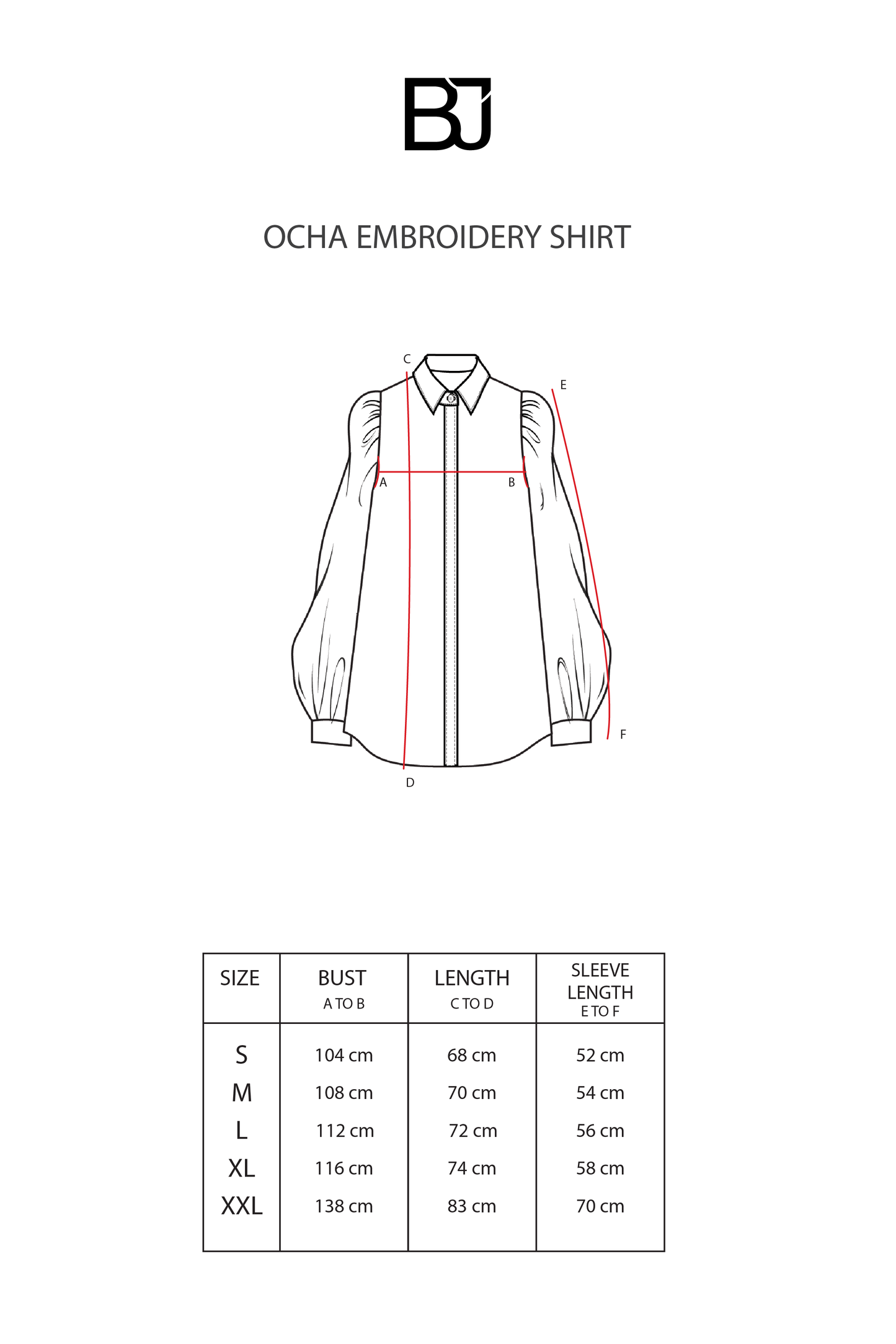 Ocha Embroidery Shirt - Green