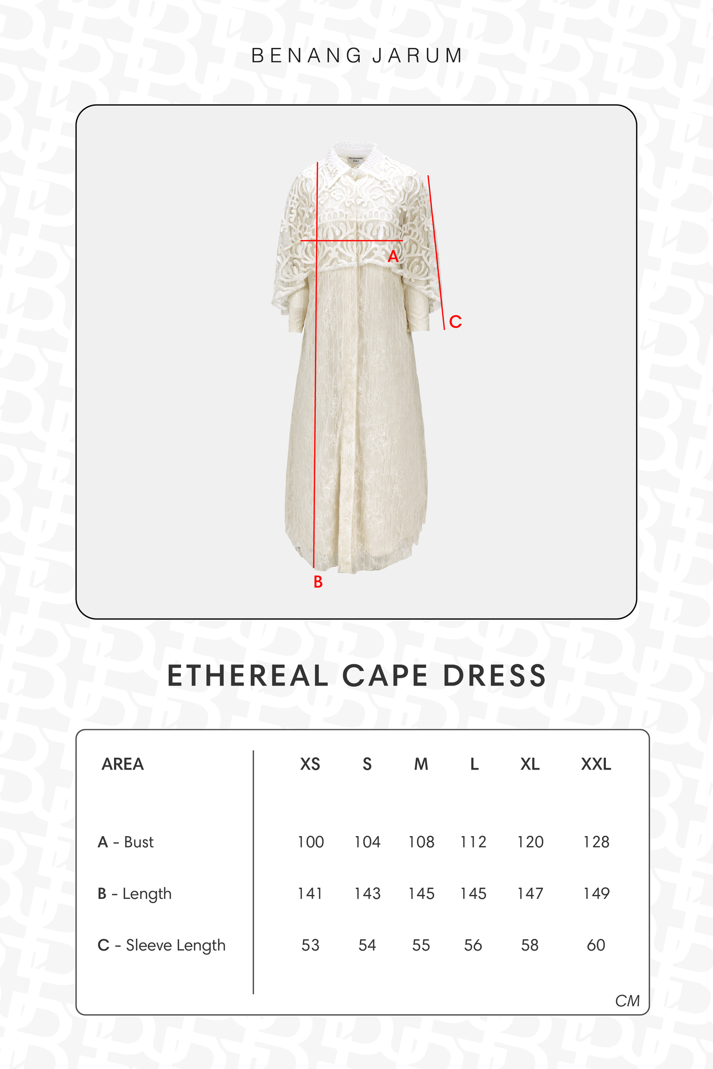 Ethereal Cape Dress - Cream