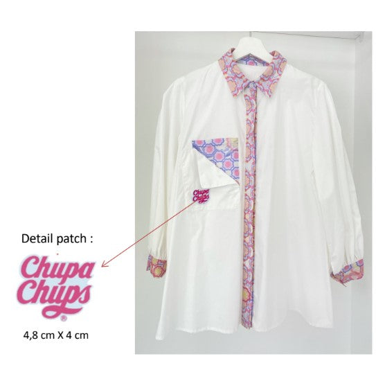Chupa Chups Pocket Shirt - Strawberry