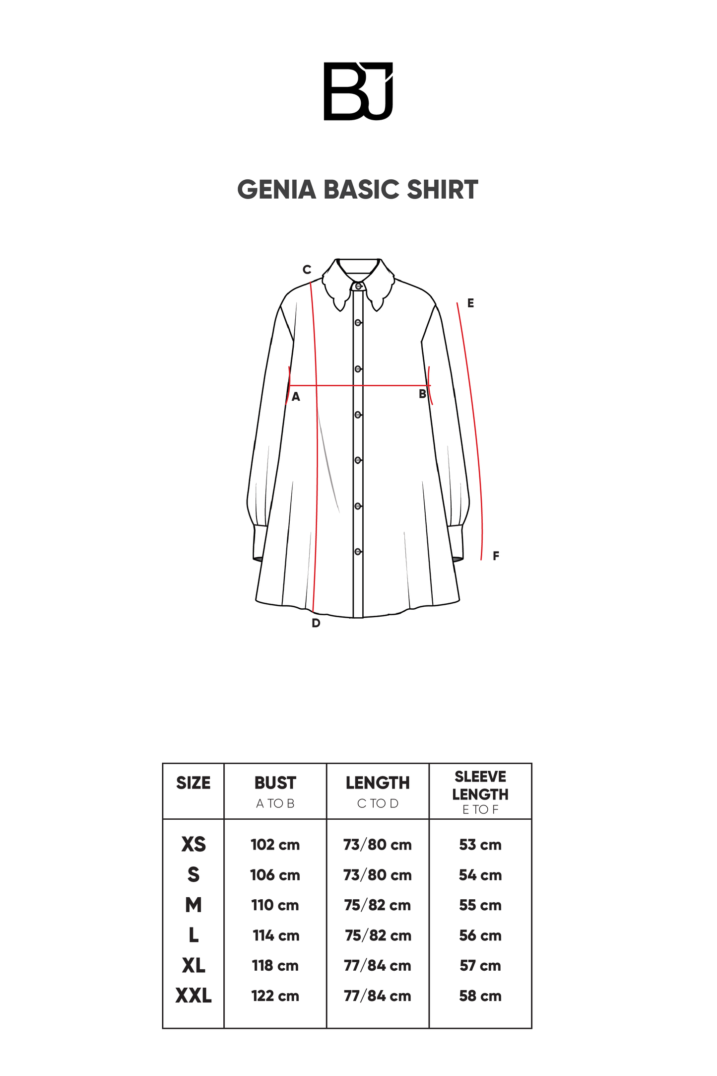 Genia Basic Shirt - Broken White