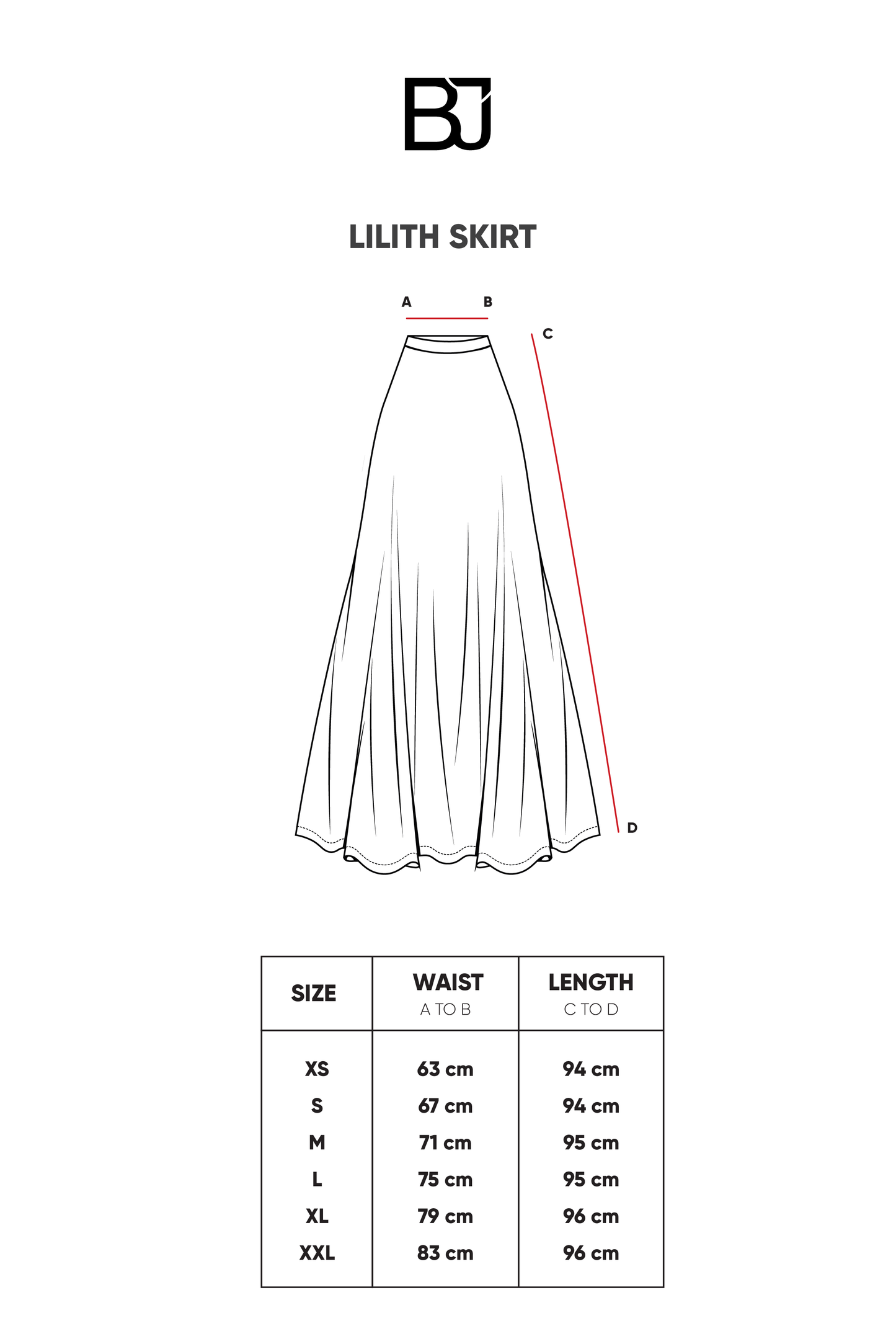 Lilith Skirt - Mocha