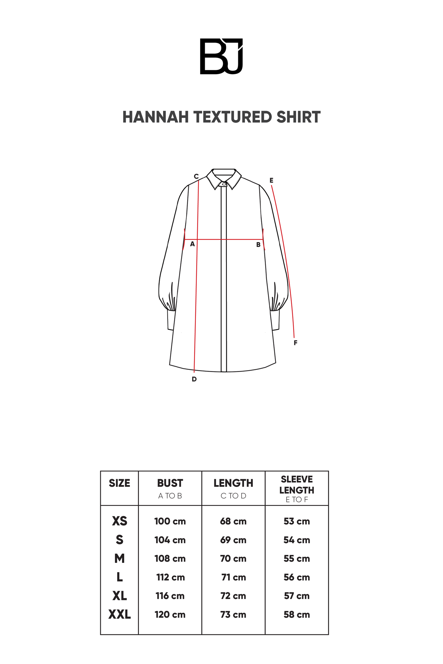 Hannah Textured Shirt - White