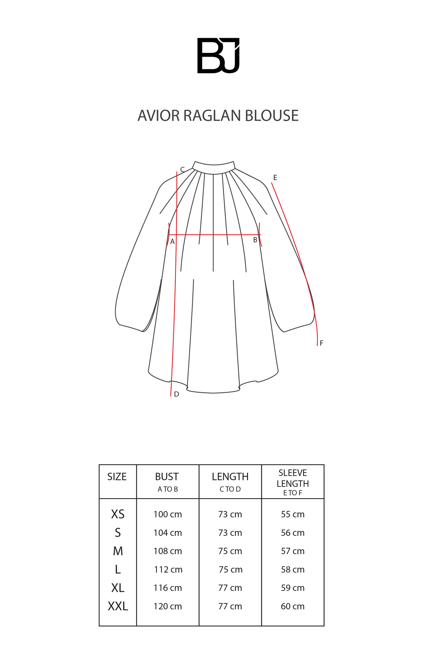 Avior Raglan Blouse - White
