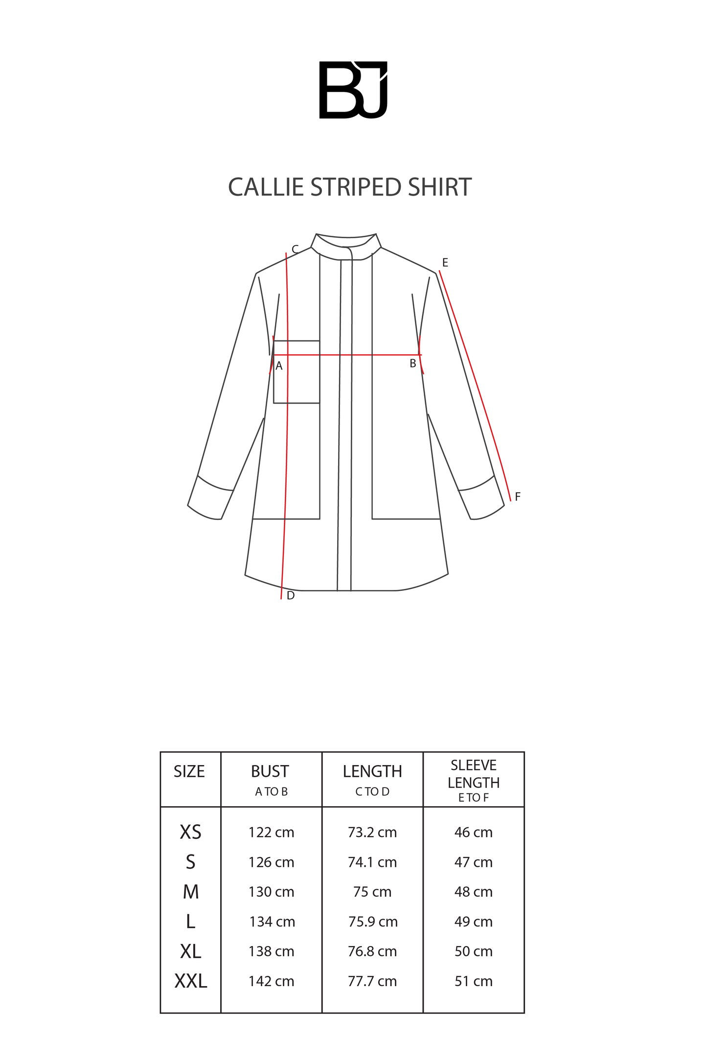 Callie Striped Shirt - Pink