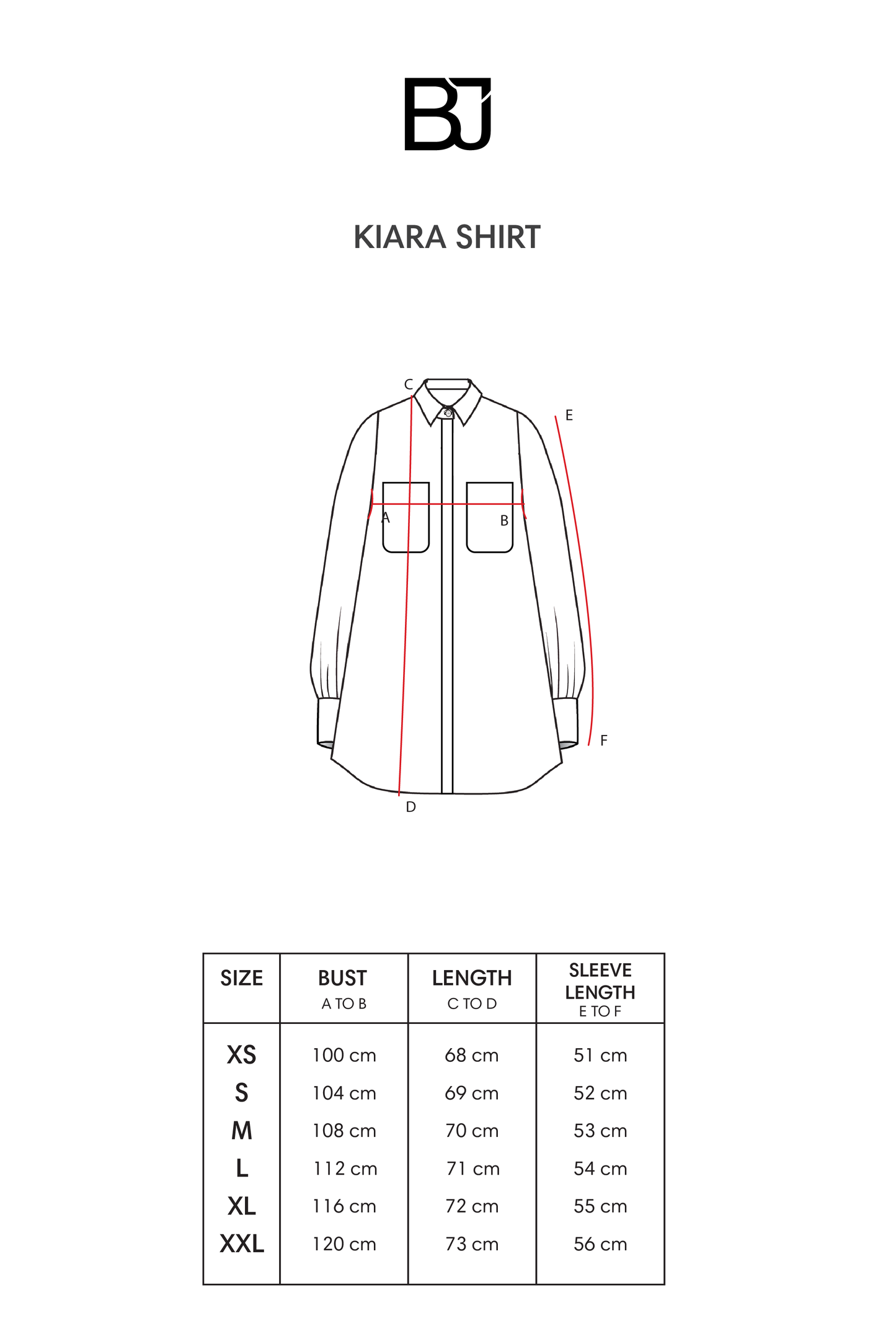 Kiara Shirt - Black