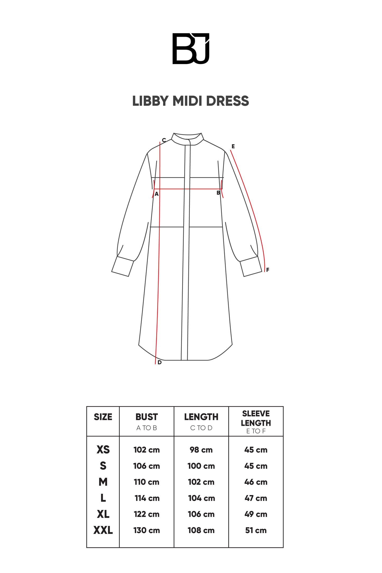 Libby Midi Dress - Multicolor