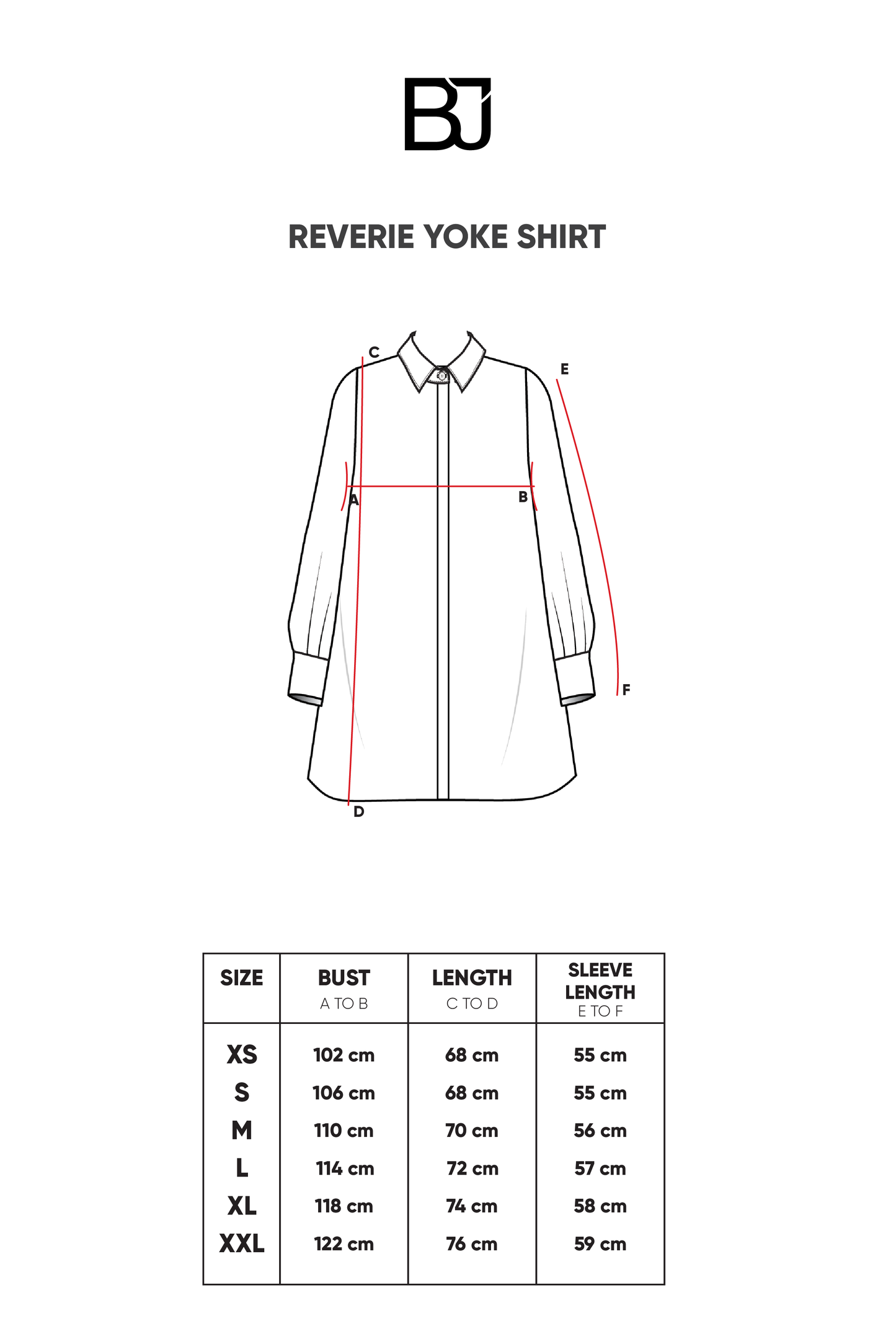 Reverie Yoke Shirt - Tea Rose
