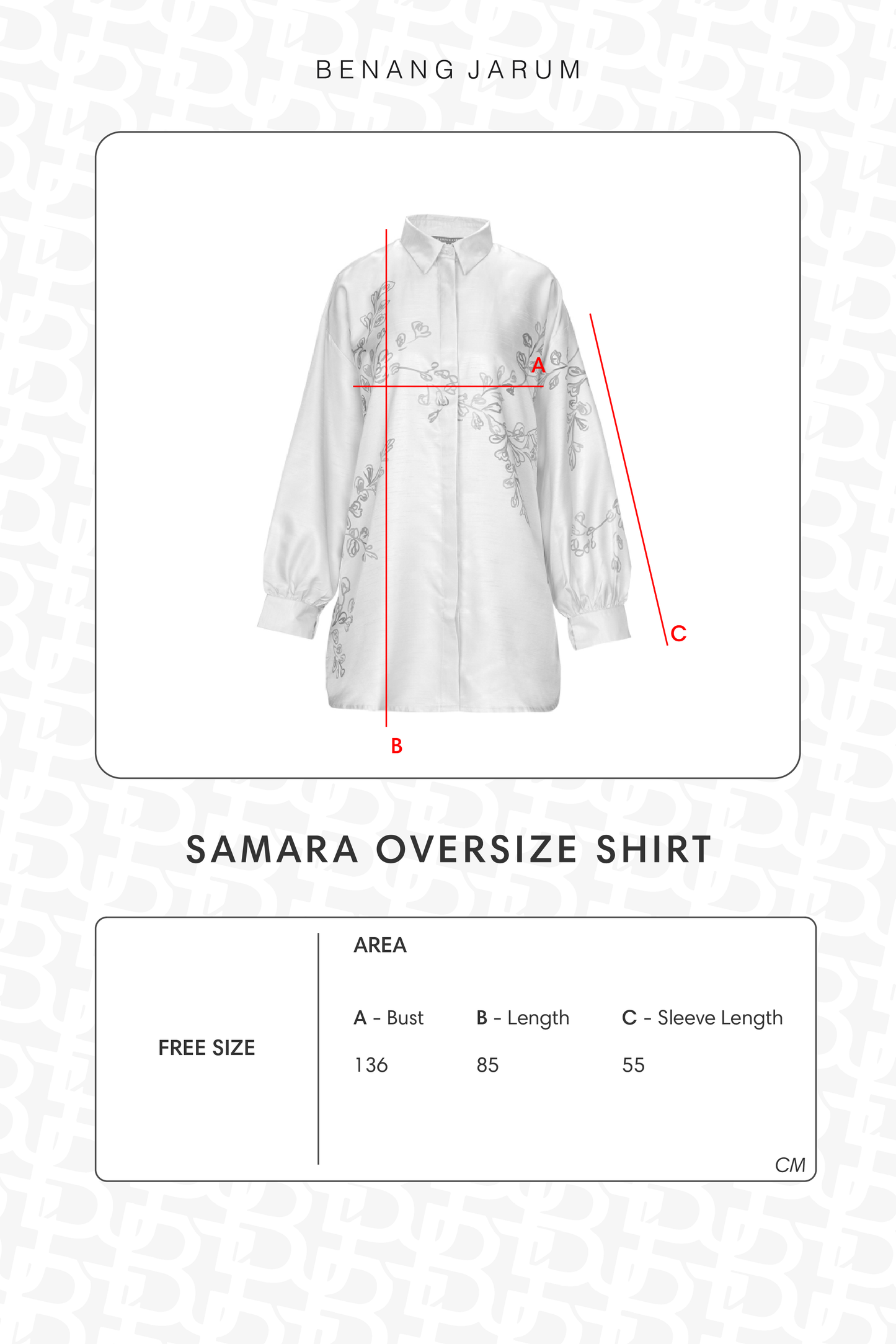 Samara Oversize Shirt - Quartz