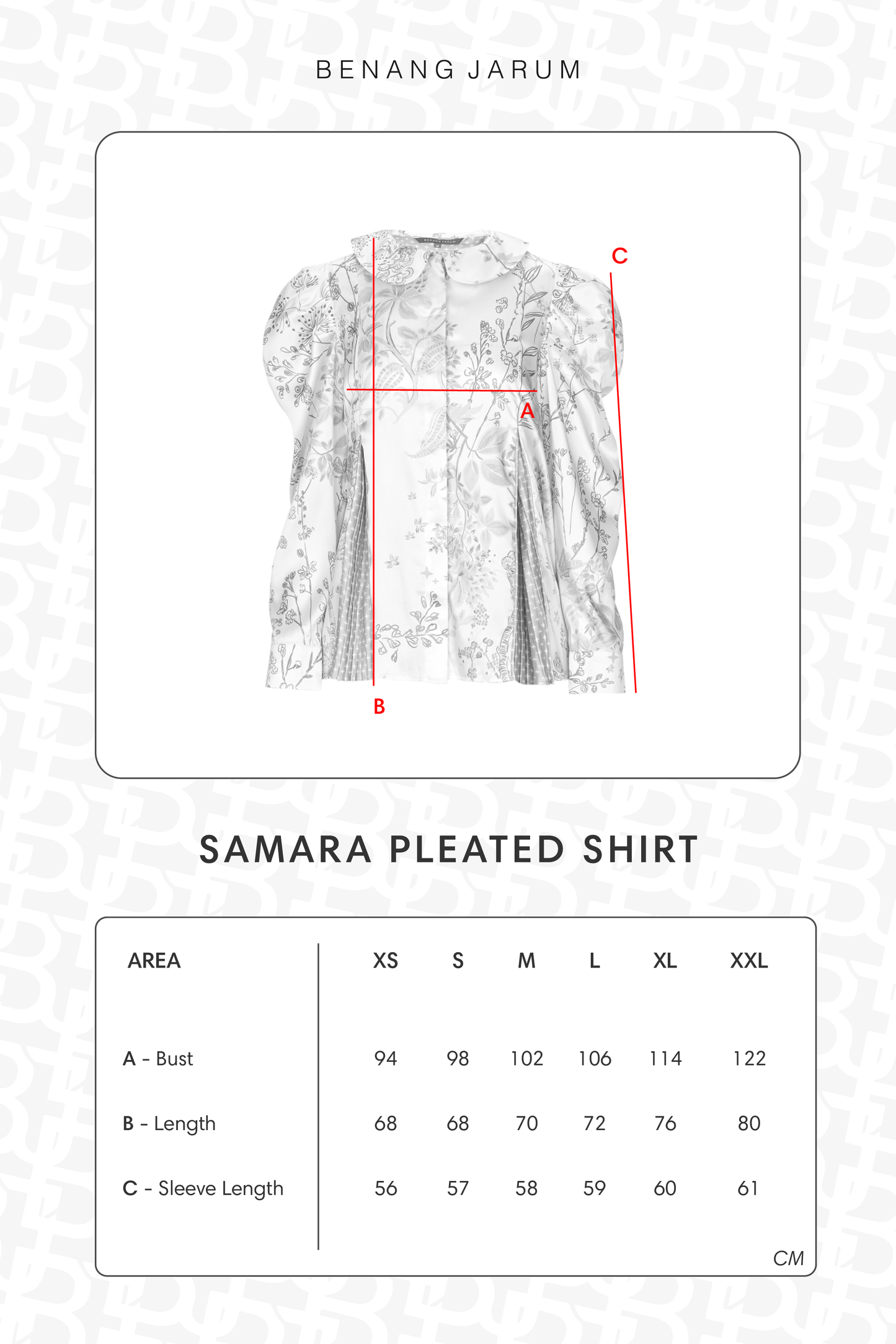 Samara Pleated Shirt - Pearl