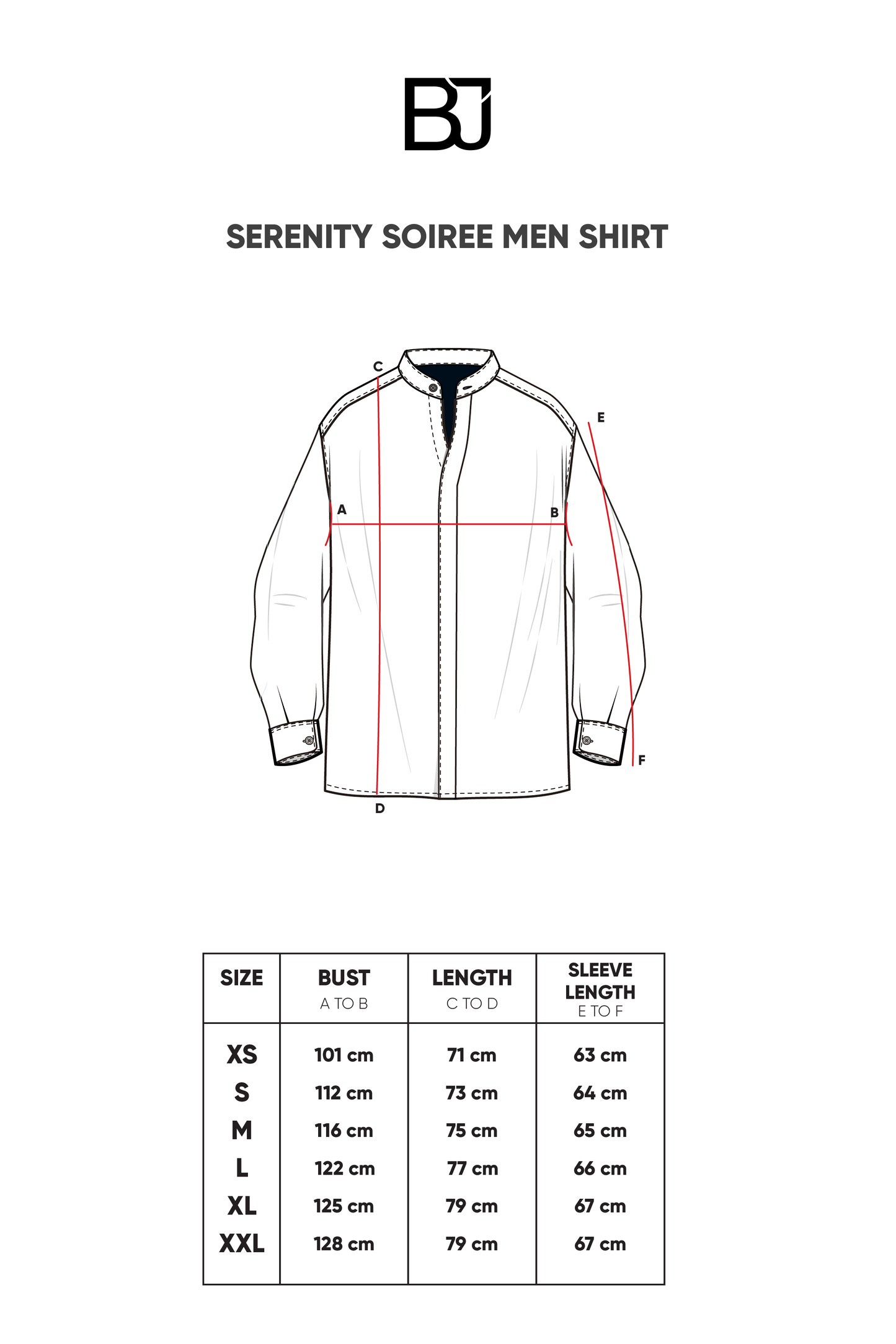 Serenity Soiree Men Shirt - Midnight