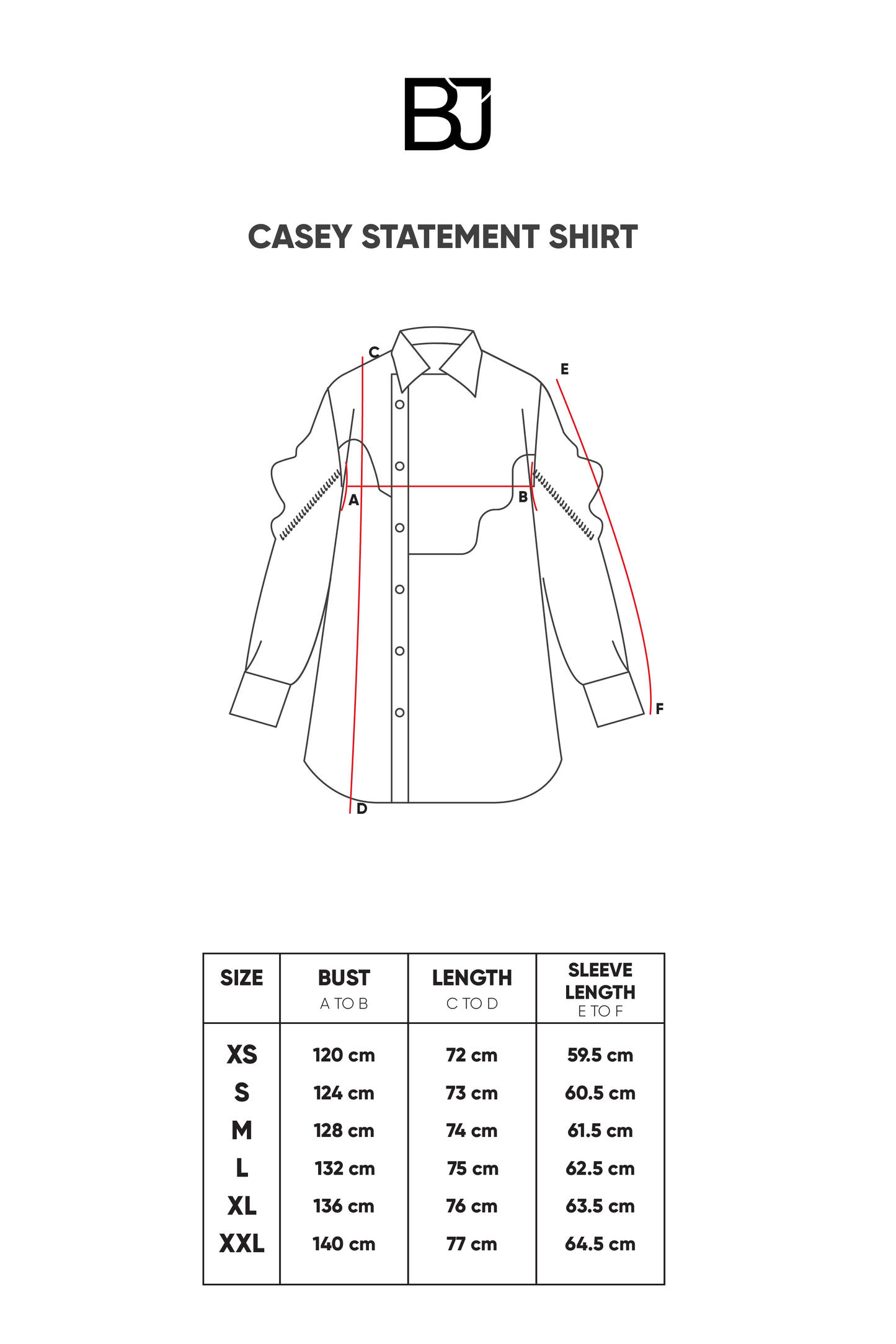 Casey Statement Shirt - White
