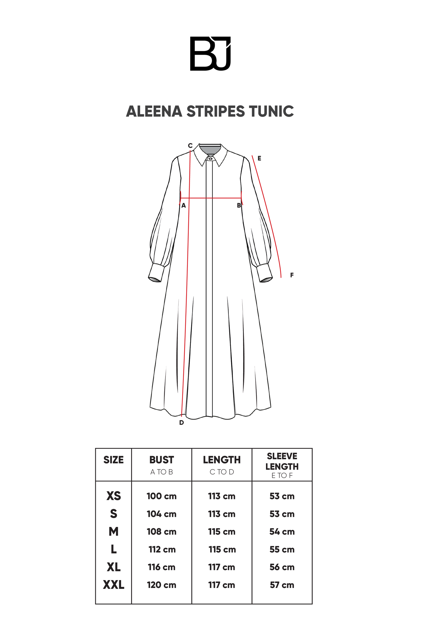 Aleena Stripes Tunic - Ash Green