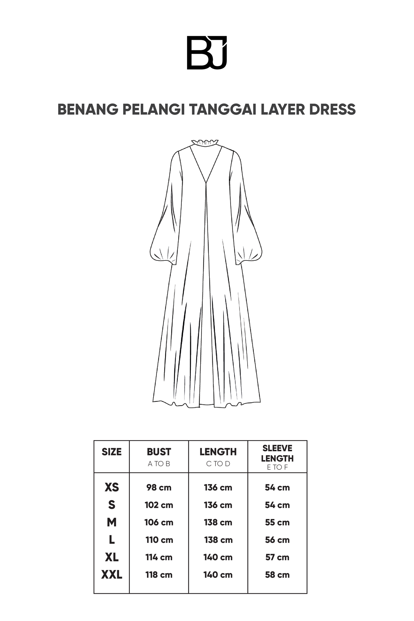 Benang Pelangi Tanggai Layer Dress - Rosewater