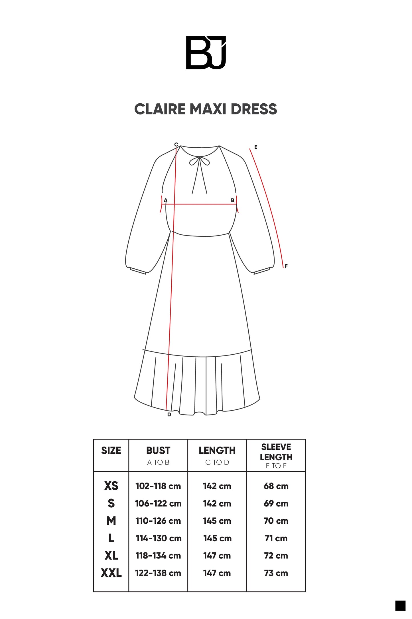 Claire Maxi Dress - White