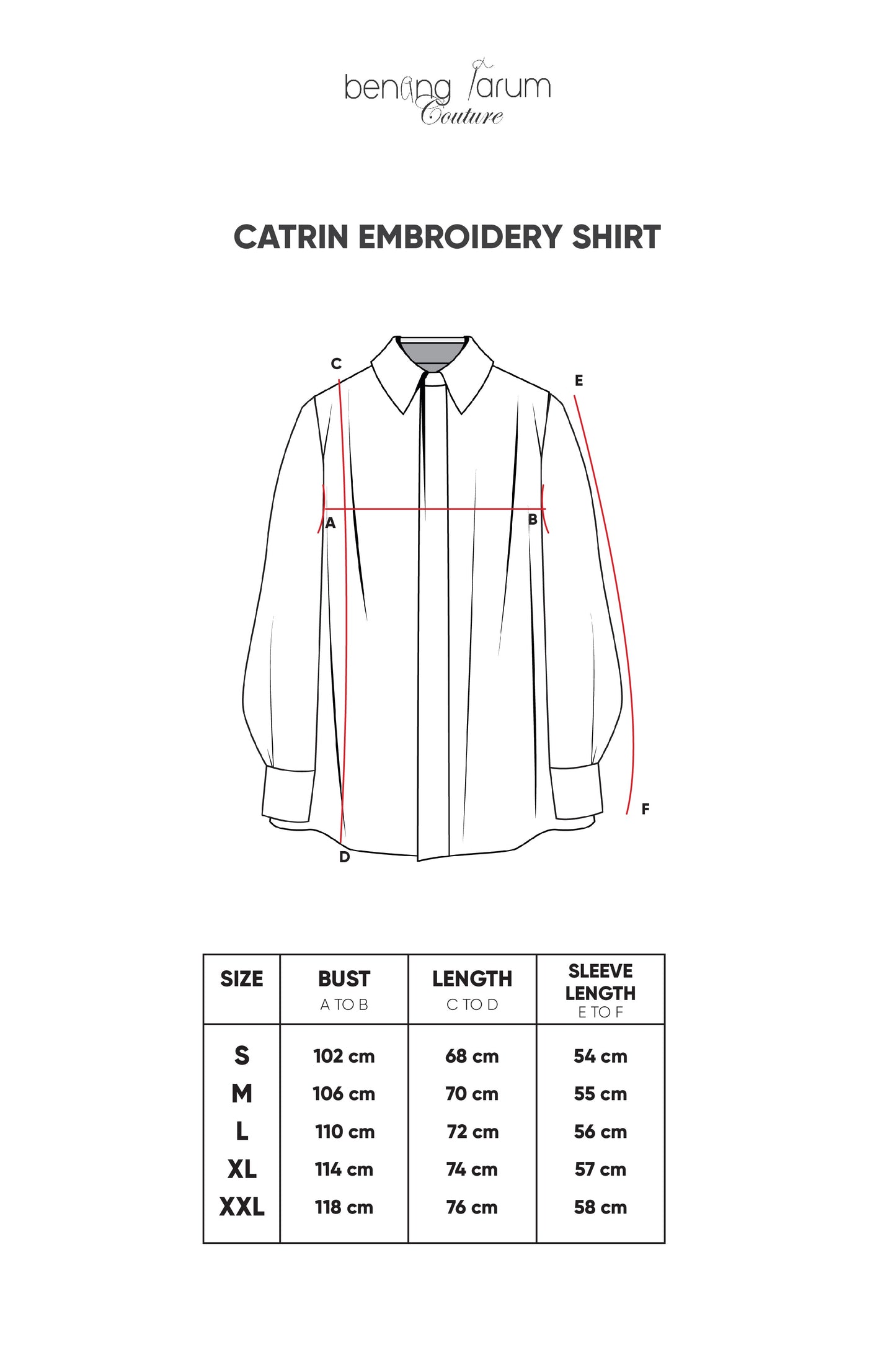 Catrin Embroidery Shirt - Yellow