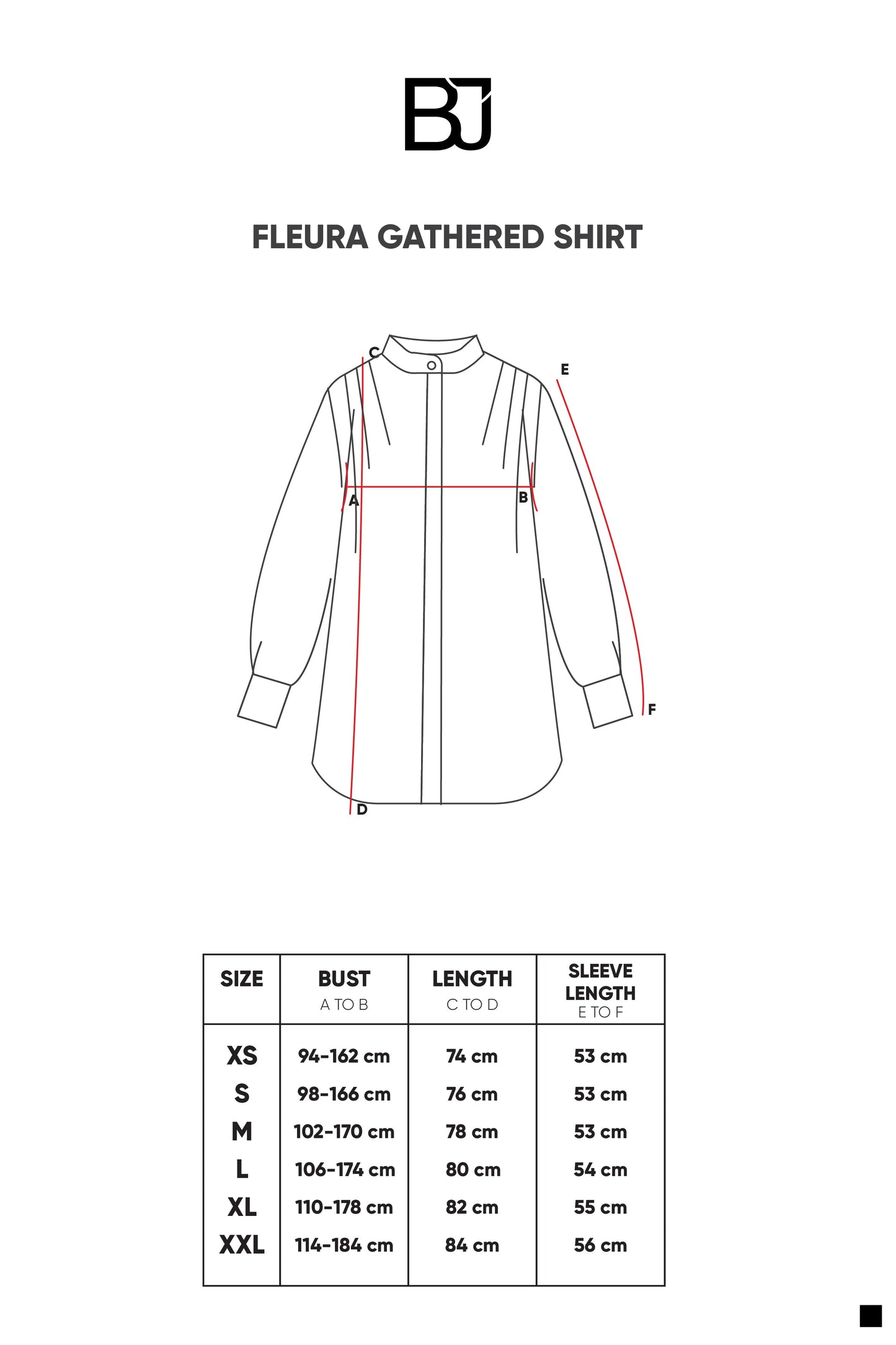 Fleura Gathered Shirt - Purple