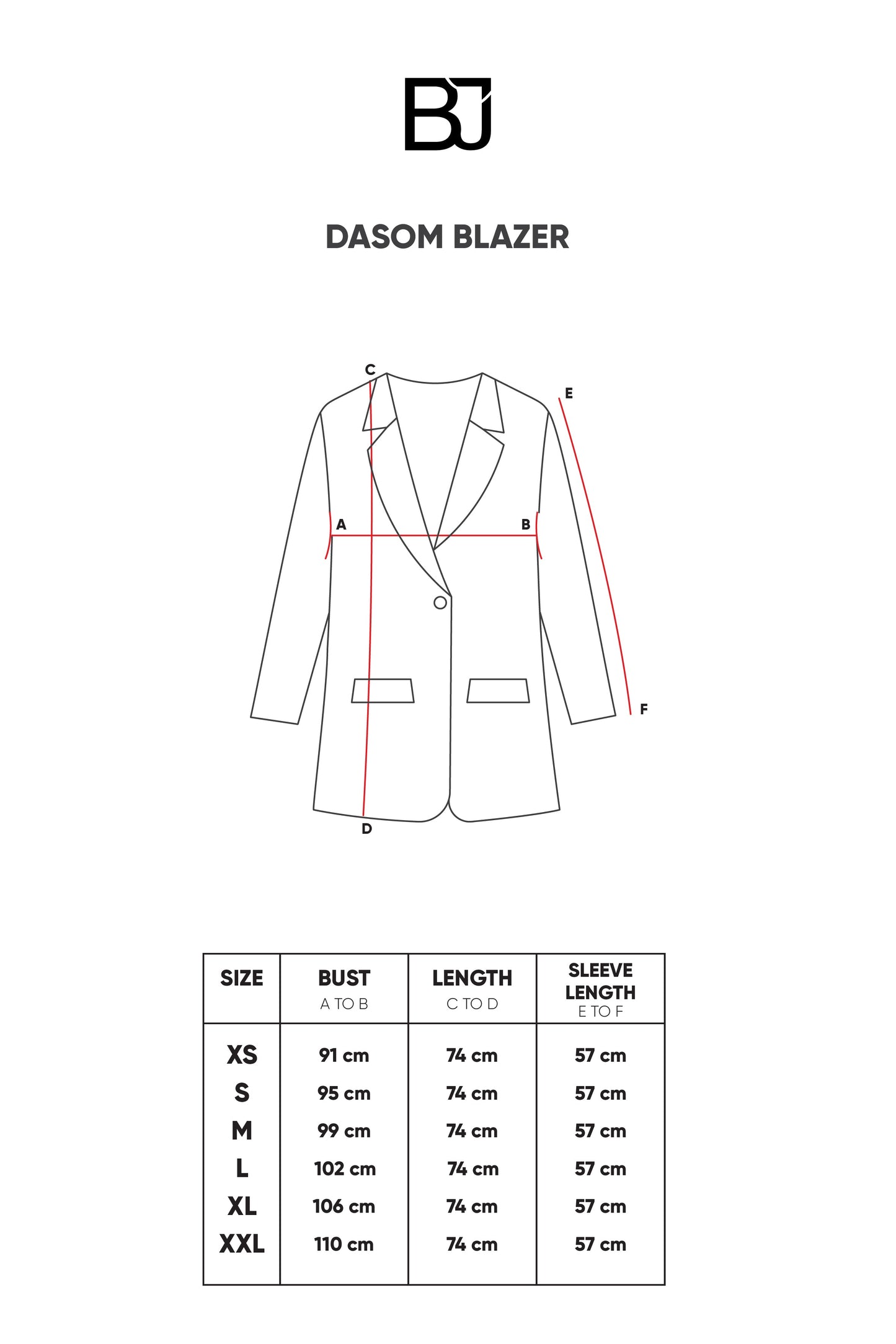 Dasom Blazer - Black