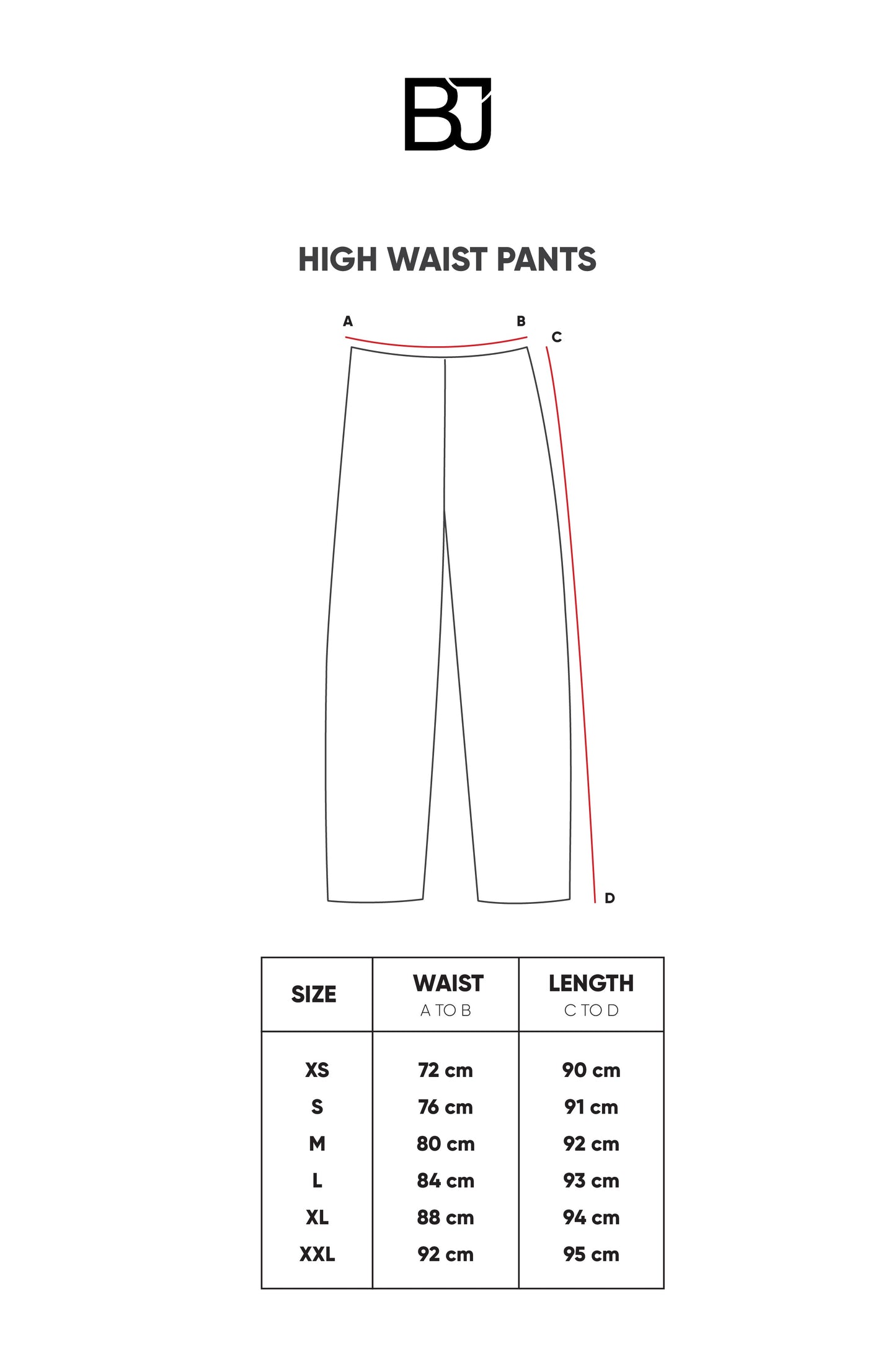 High Waist Pants - White