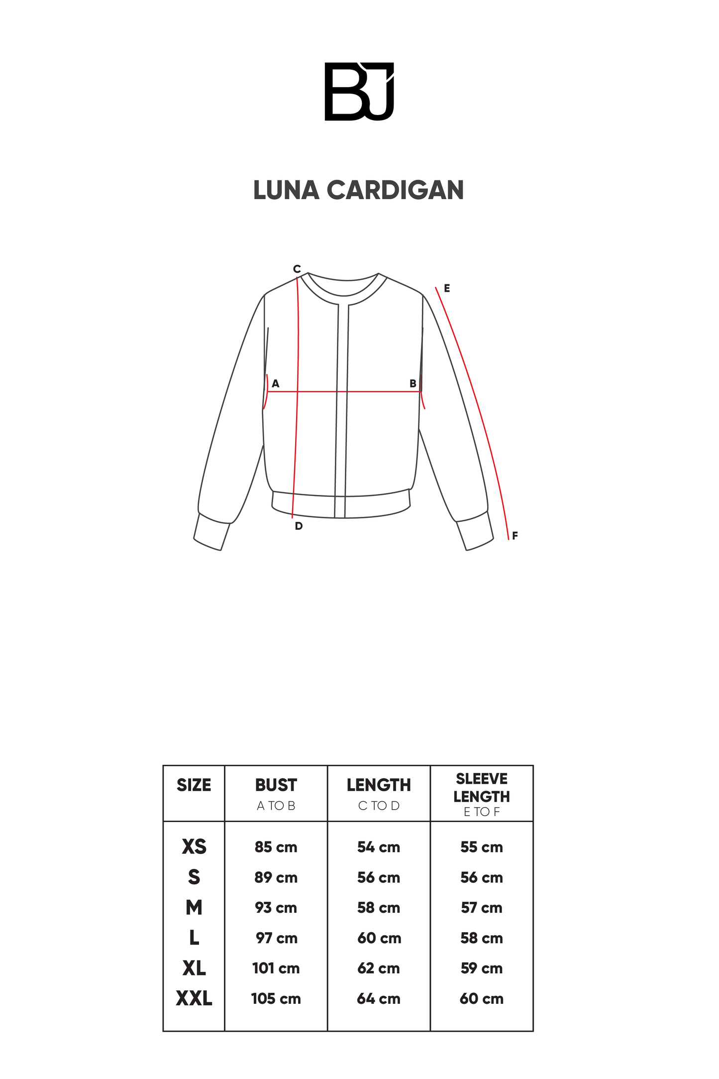 Luna Cardigan - White