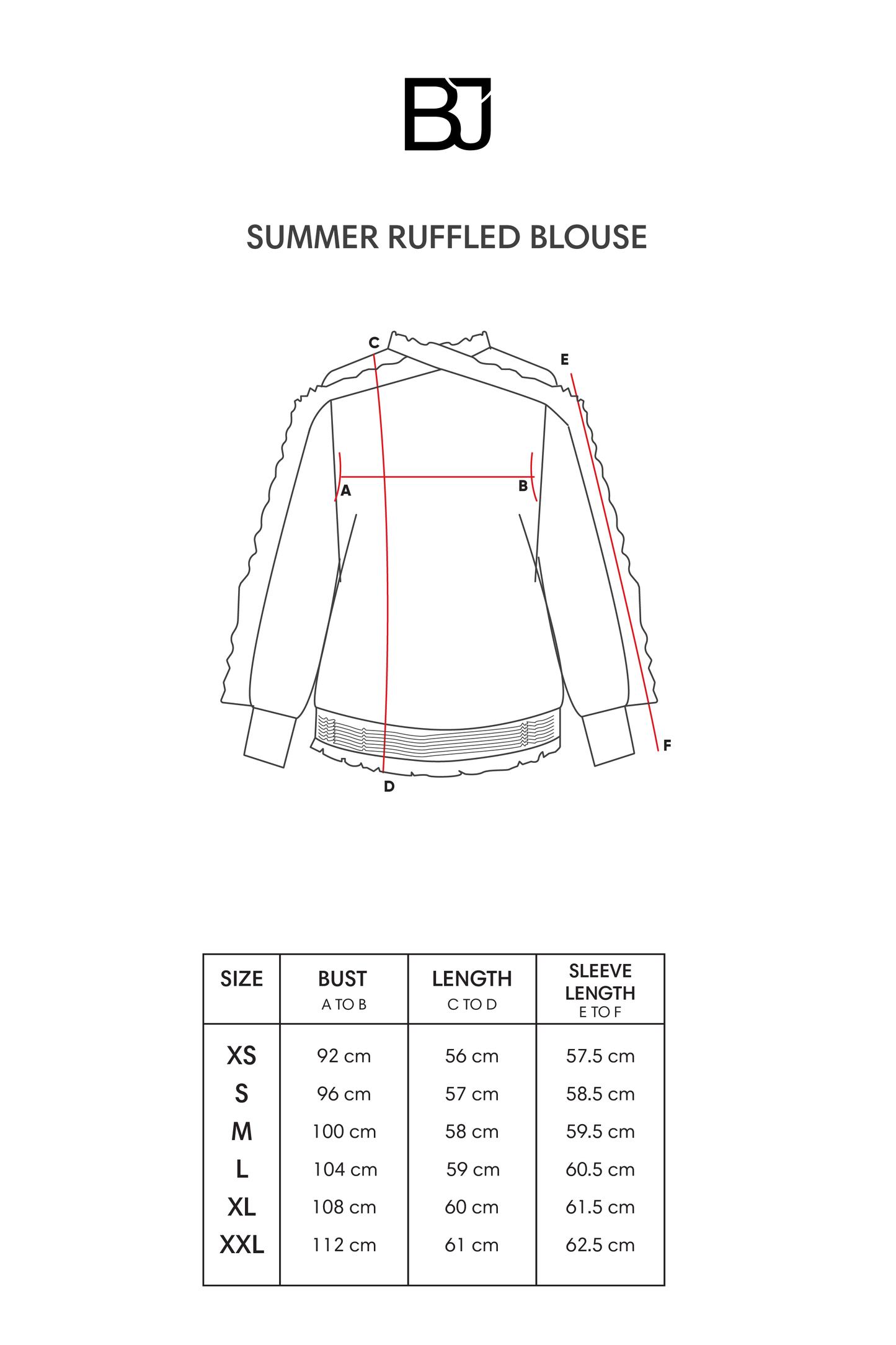 Summer Ruffled Blouse - White
