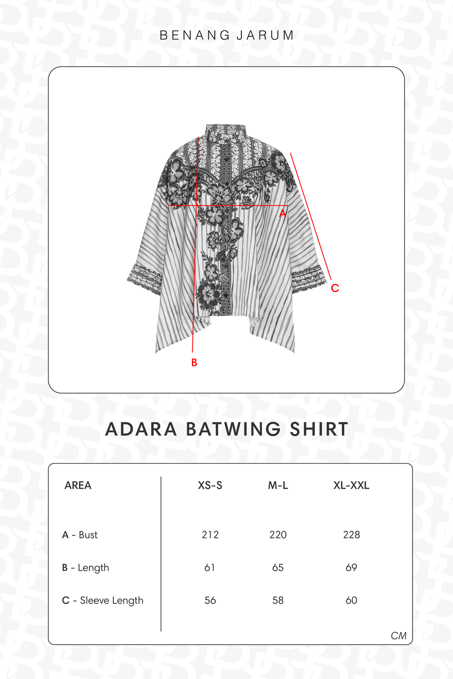 Adara Batwing Shirt - Caviar