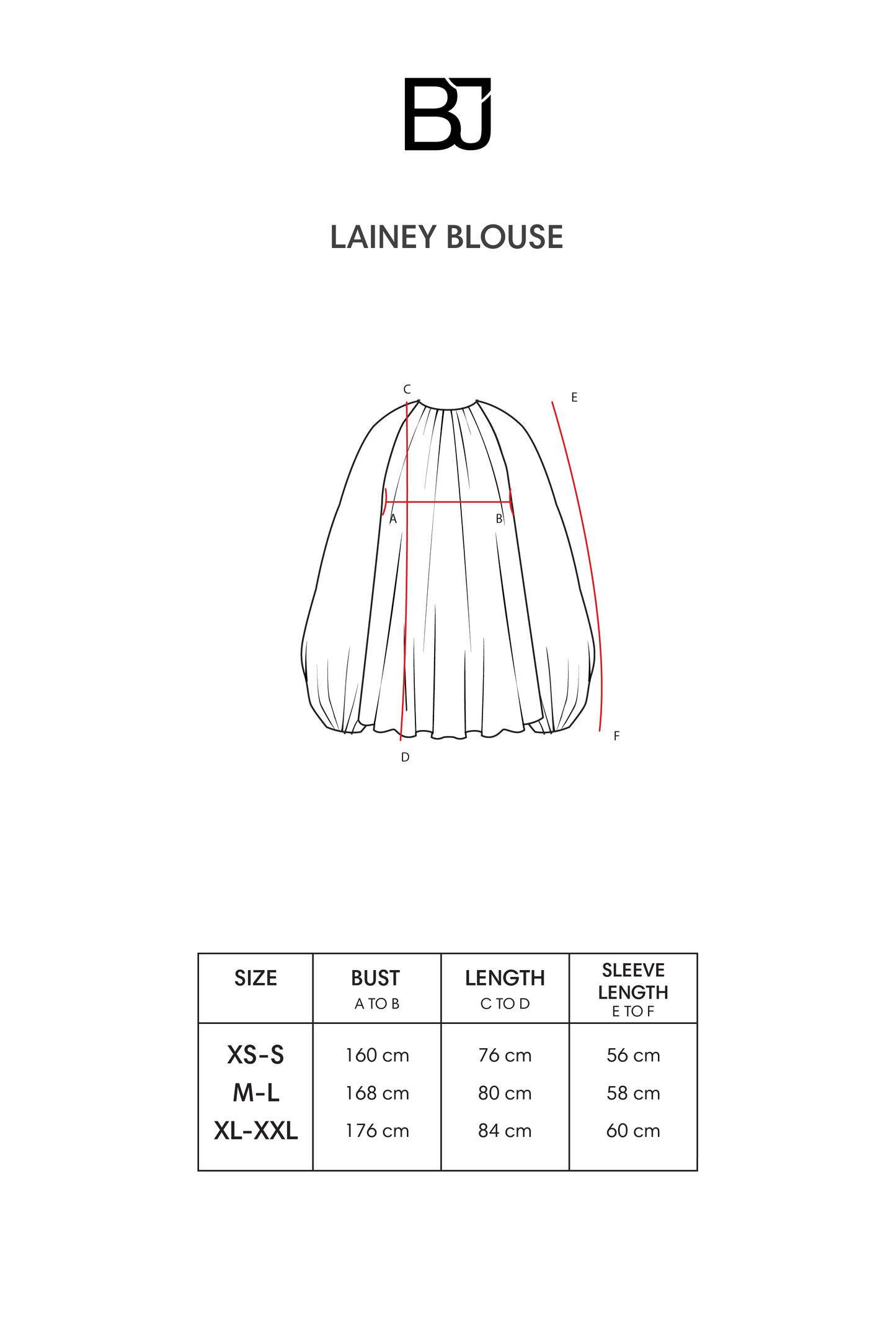 Lainey Blouse - Blue