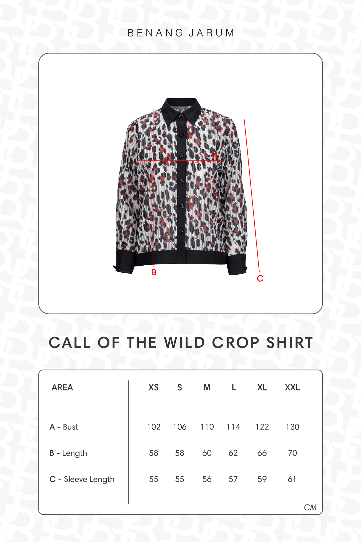 Call Of The Wild Crop Shirt - Rust