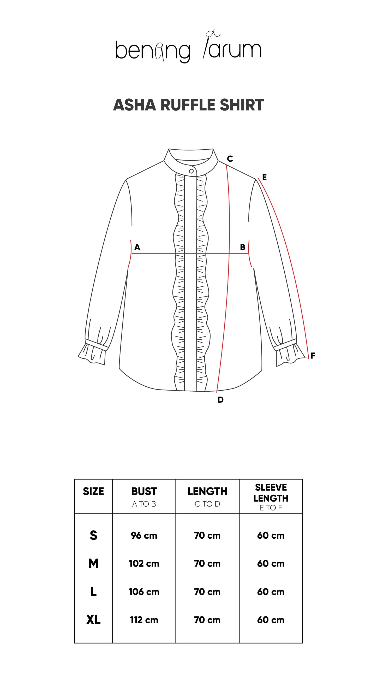 Lilac Asha Ruffle Shirt