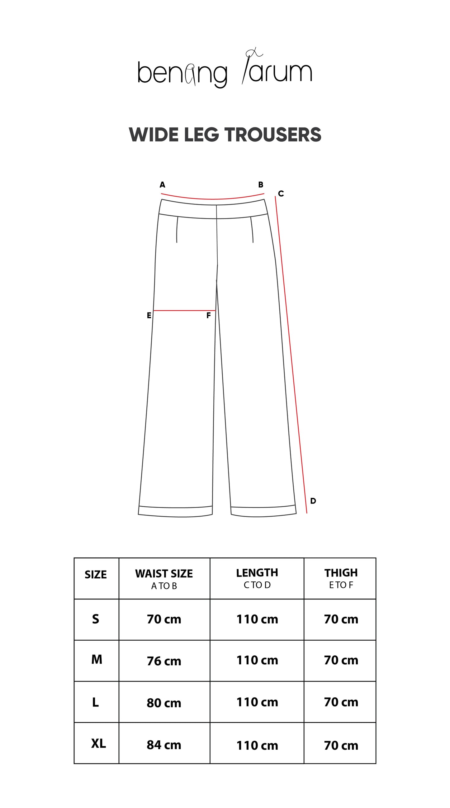 Pale Wide Leg Trousers