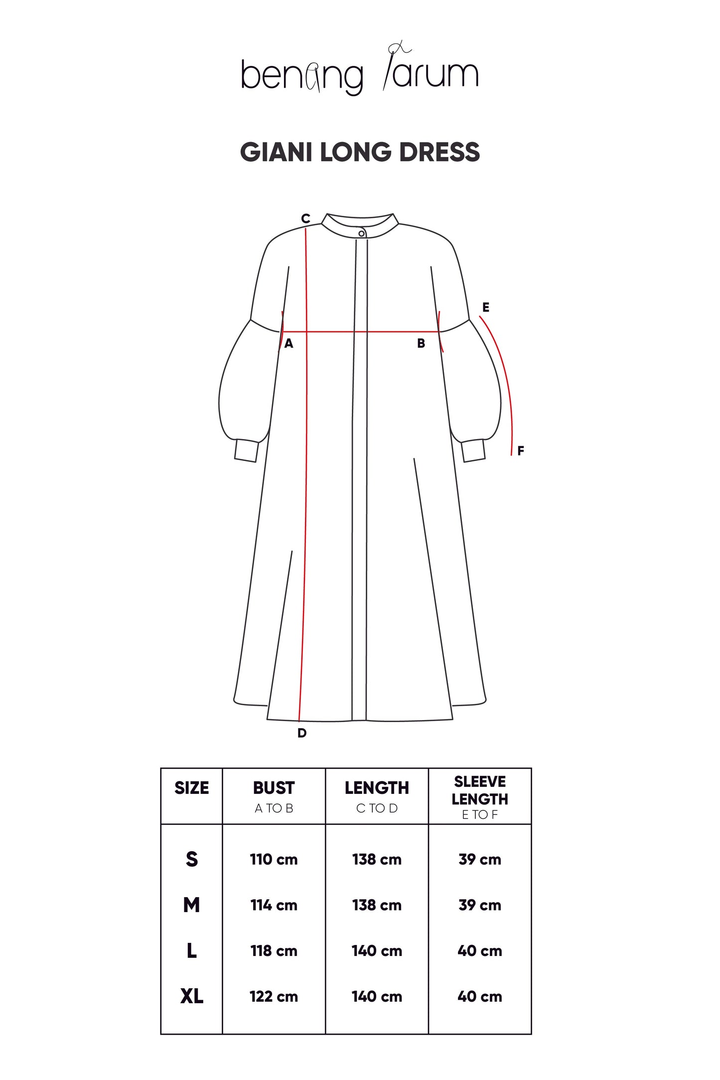 Giani Long Dress - Green