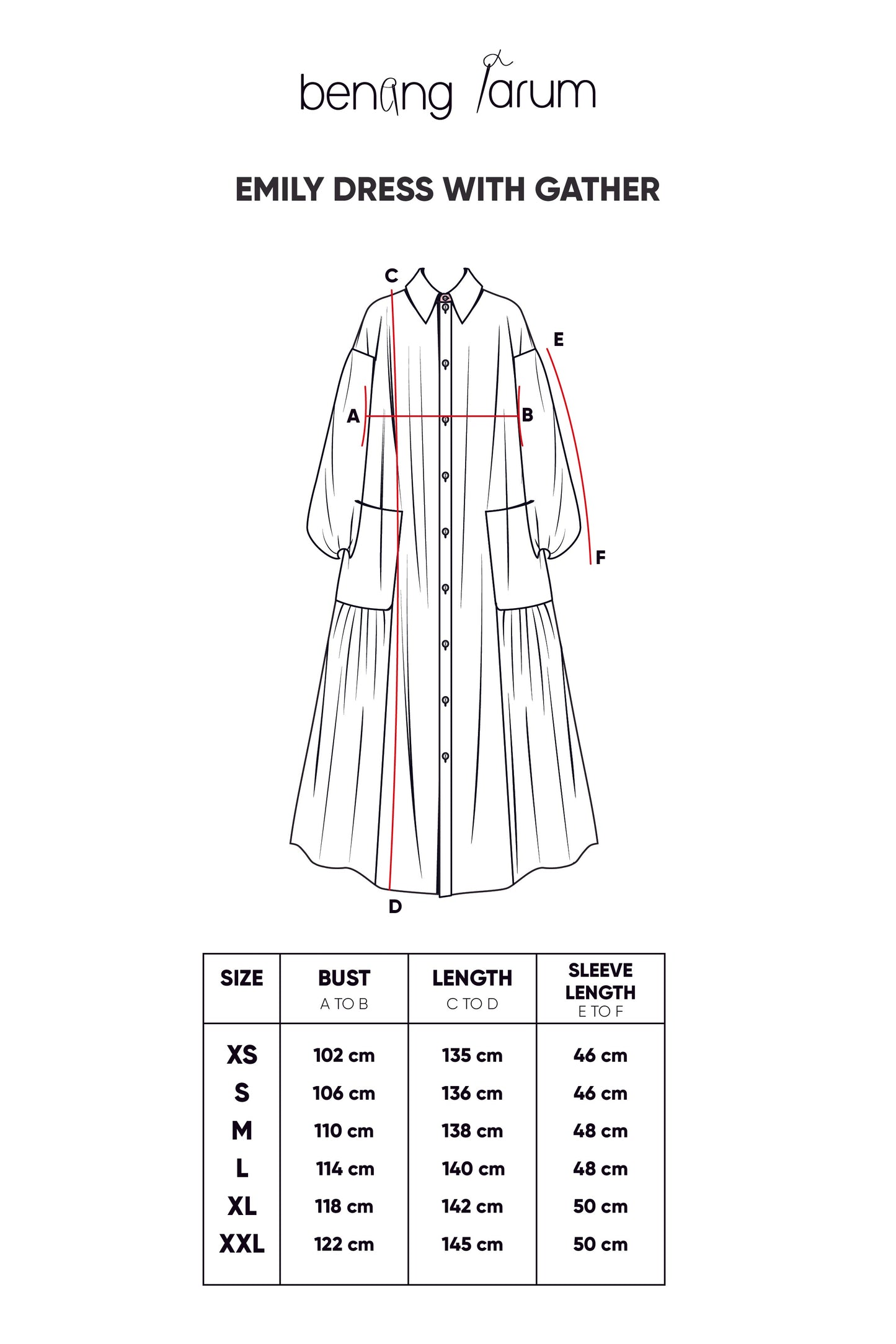 Emily Dress With Gathers - Olive Green