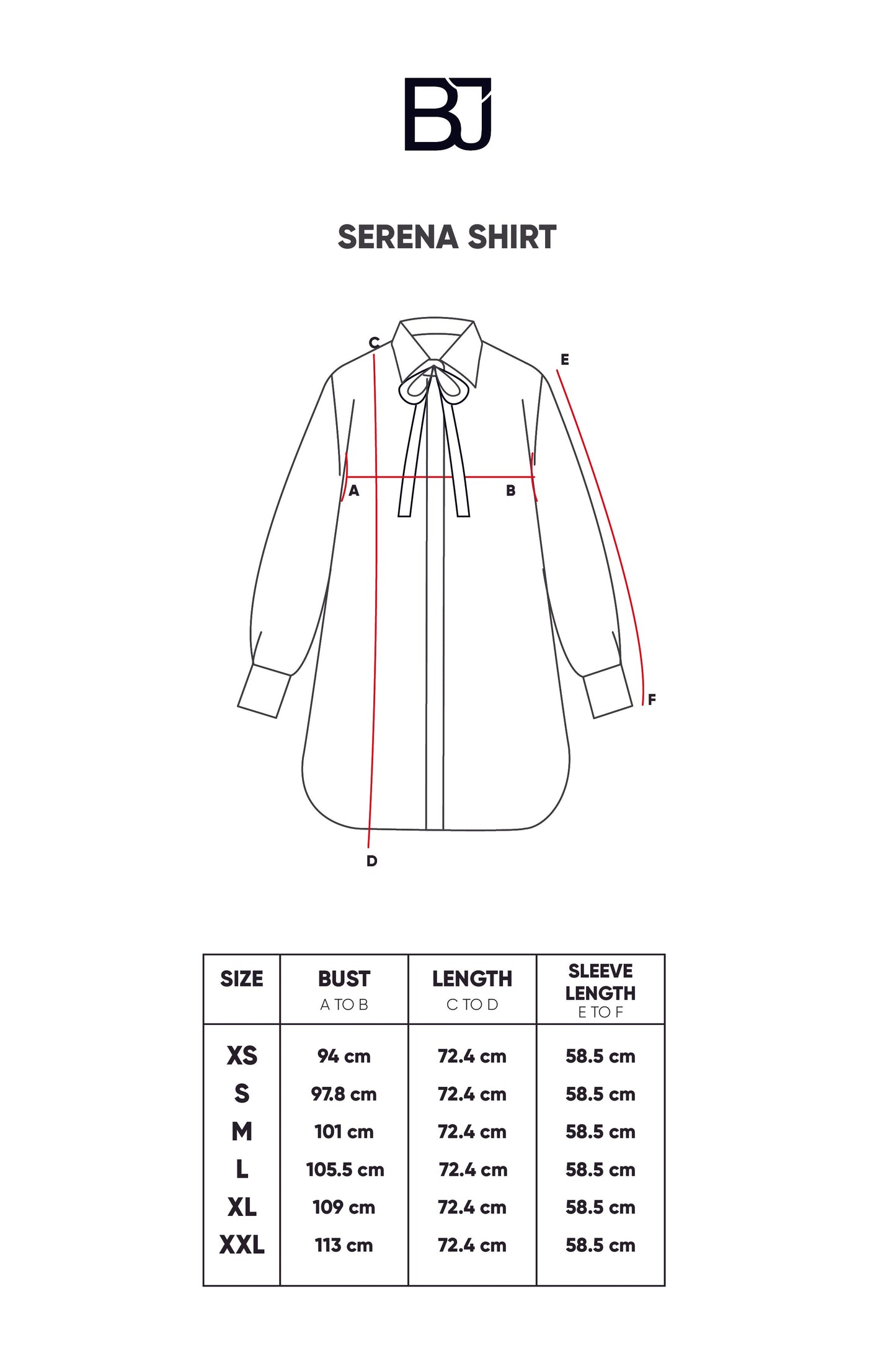 Serena Shirt - Navy
