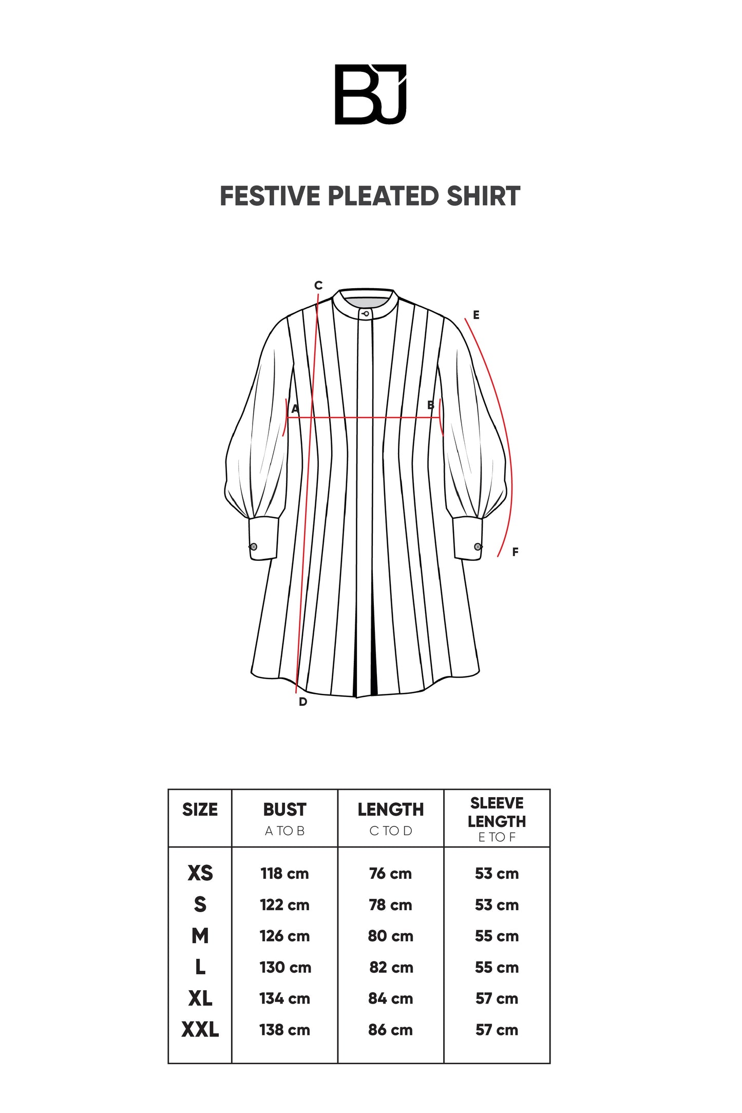 Festive Pleated Shirt - Green