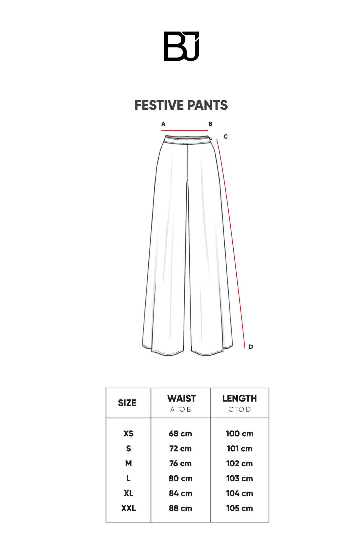 Festive Pants - Ivory