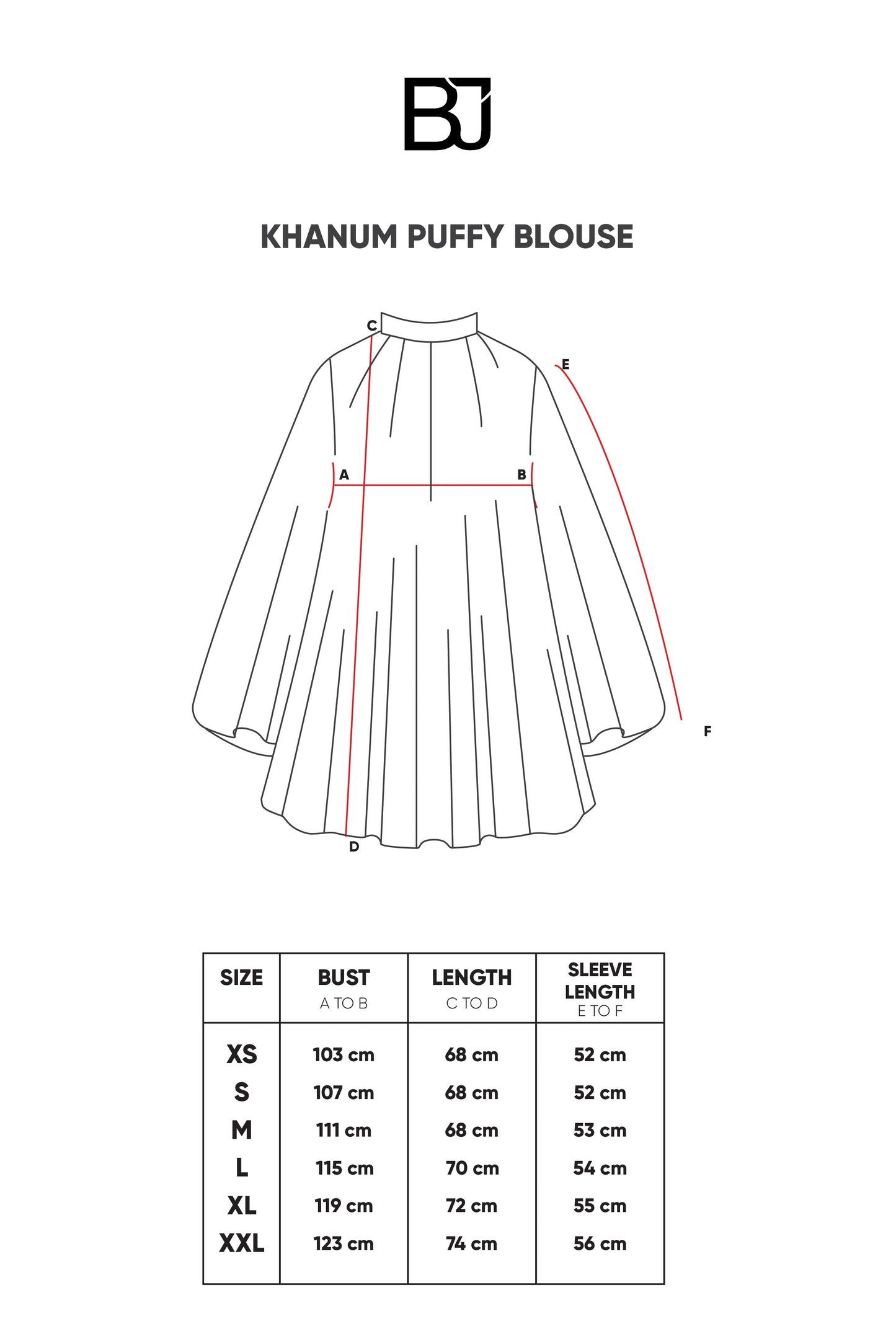 Khanum Puffy Blouse - Khaki