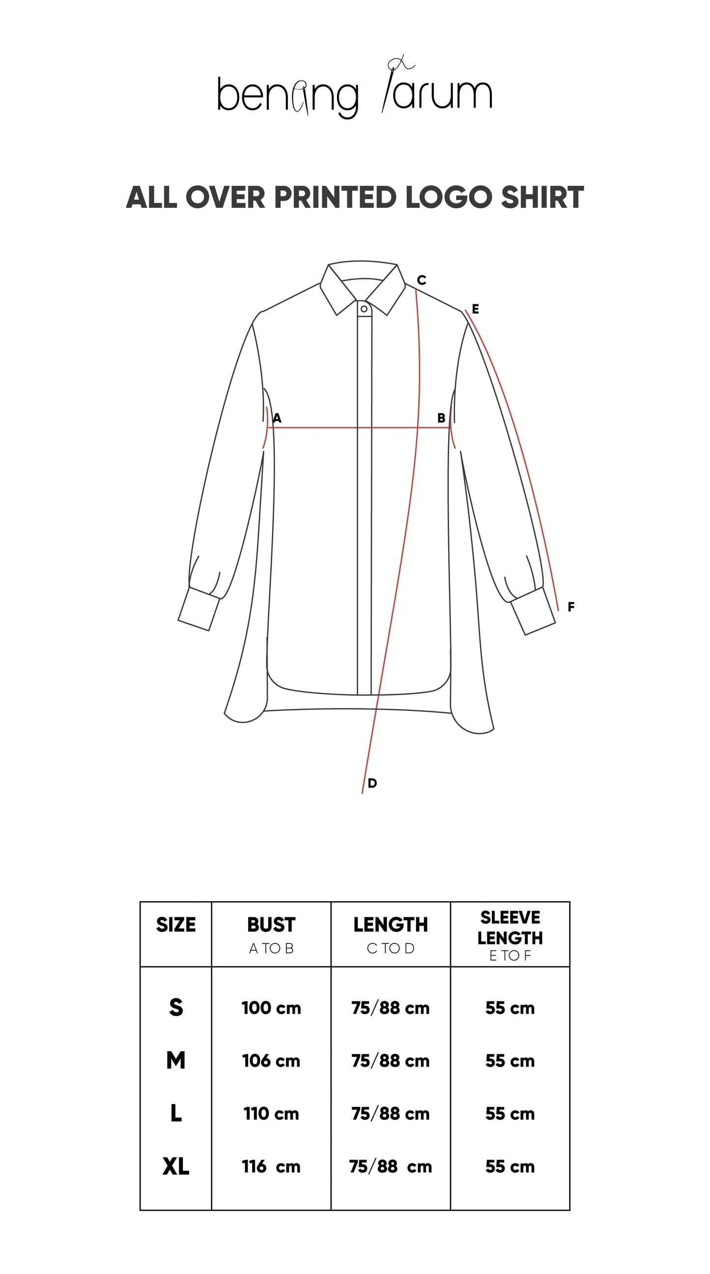 All Over Printed Logo Shirt - Blue