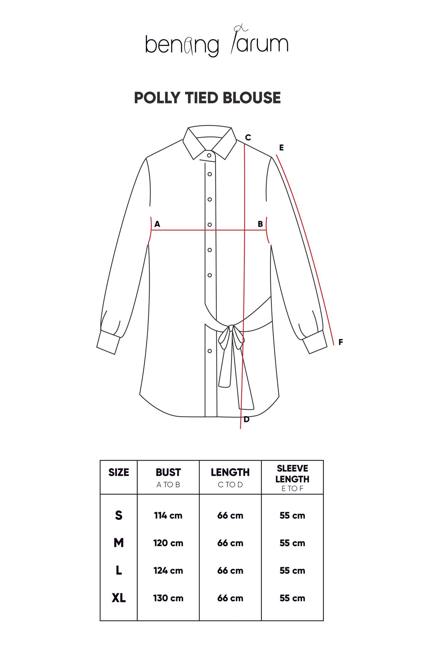 Polly Tied Blouse - Blue Floral