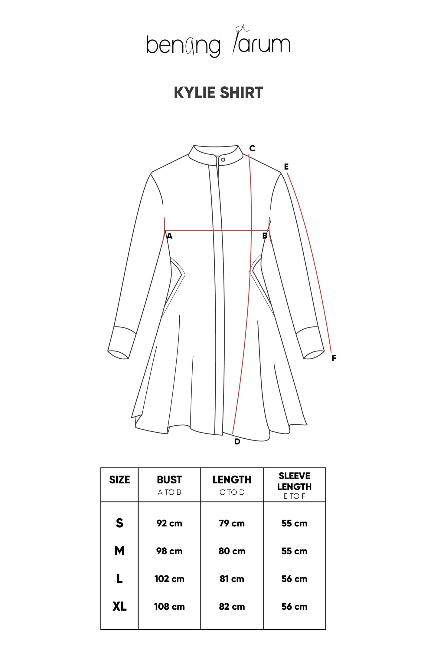 Kylie Shirt - White/Blue Stripes