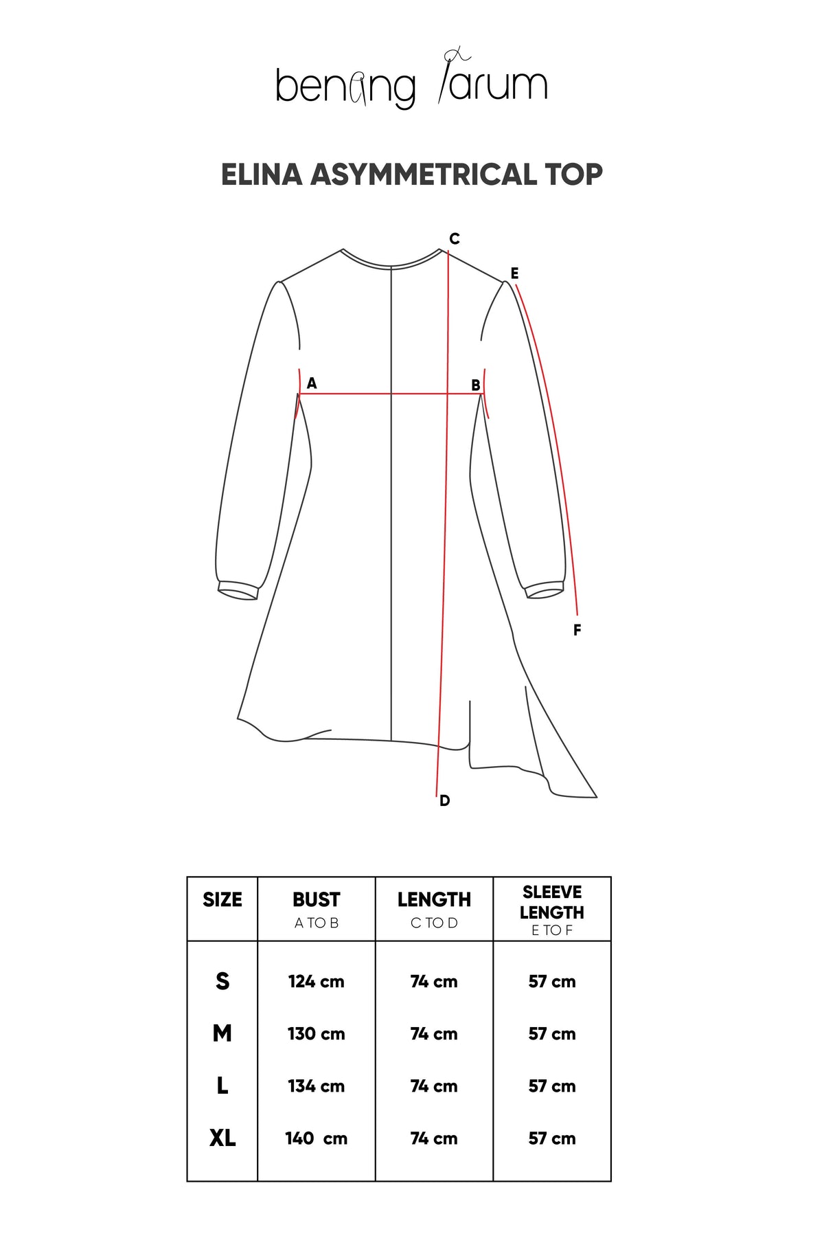 Elina Asymmetrical Top - Pink