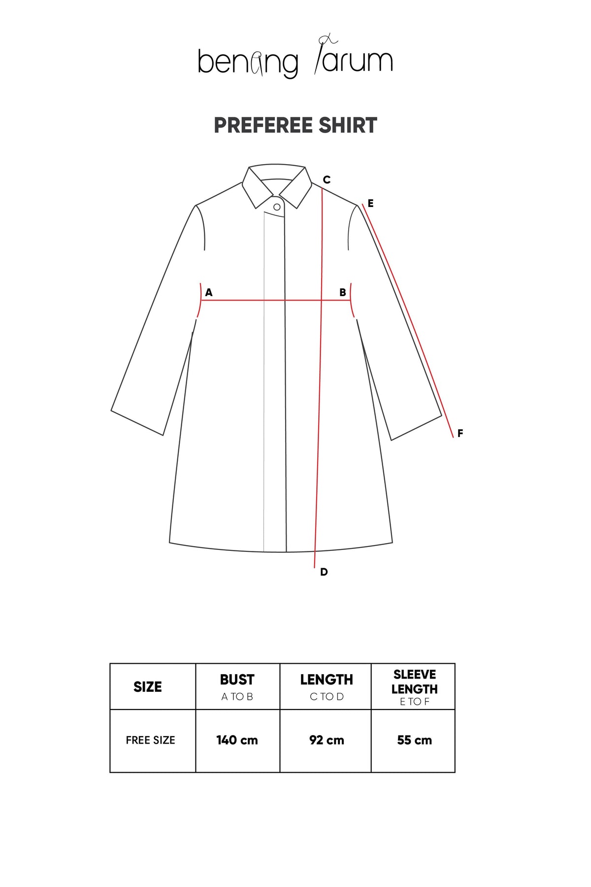 Preferee Shirt - Scarlet Red