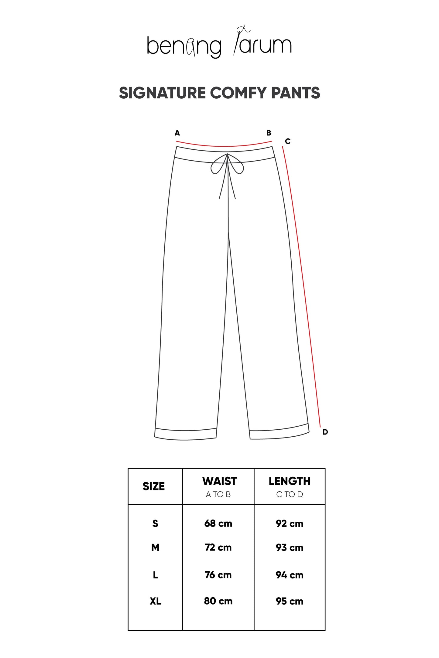 Signature Comfy Pants - Pink