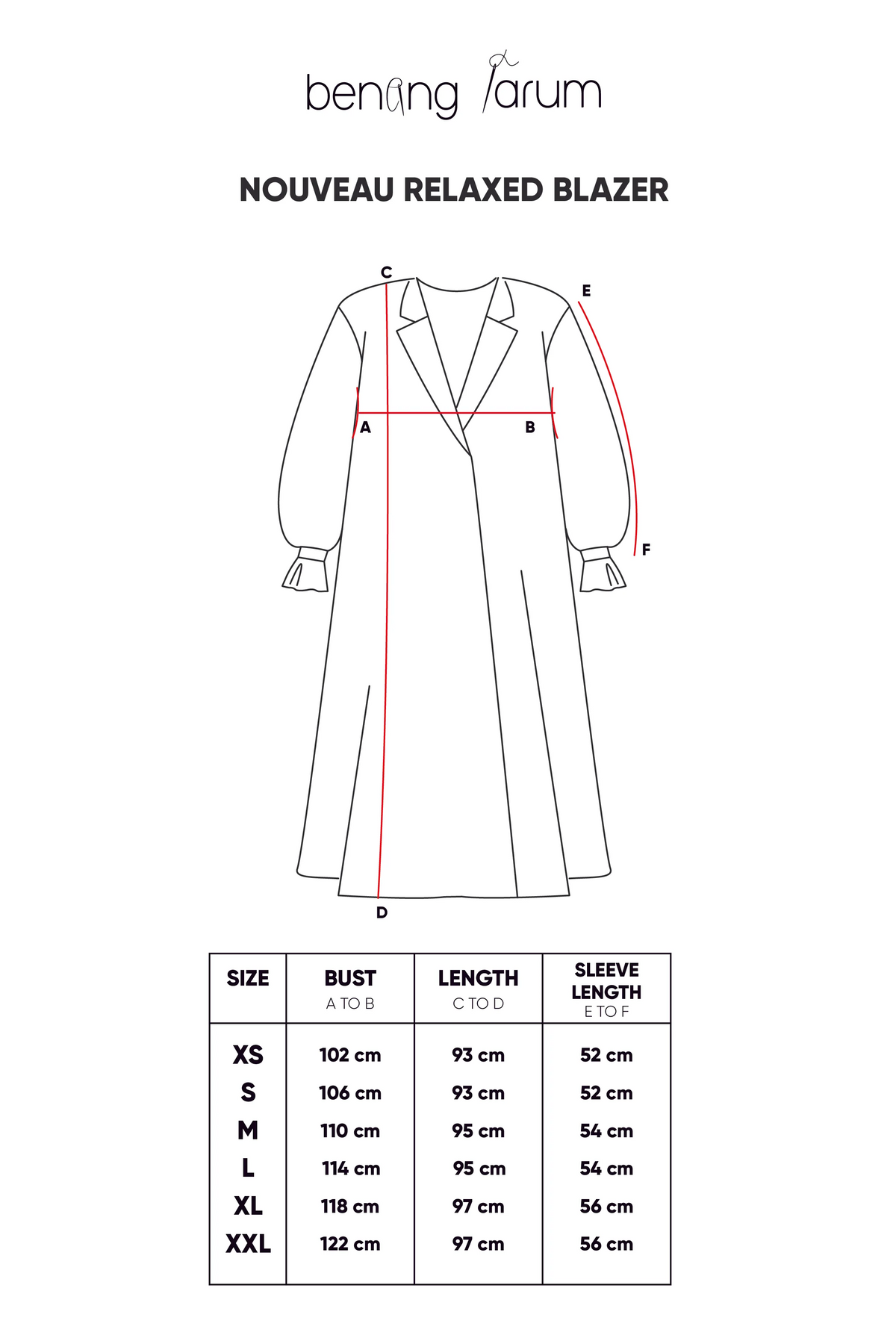Nouveau Relaxed Blazer - Purple