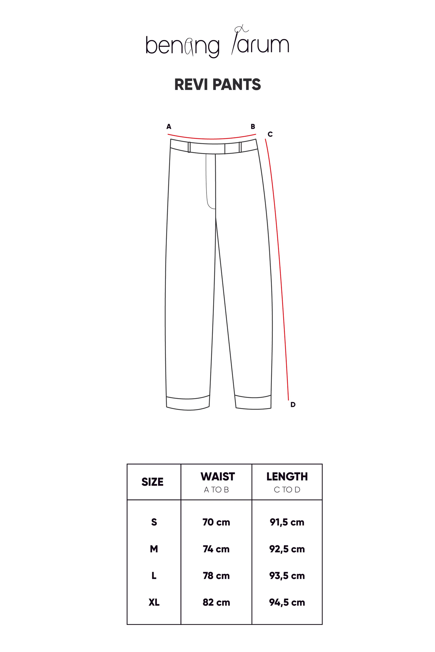 Revi Pants - Blue