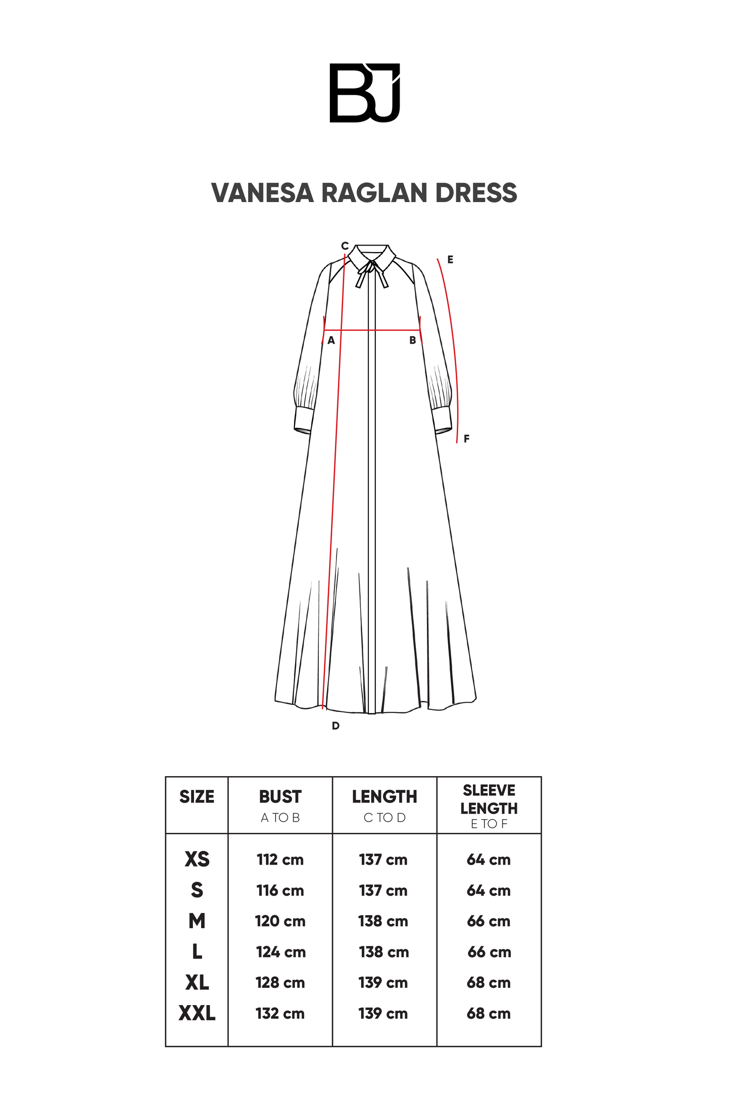 Vanesa Raglan Dress - Multicolor