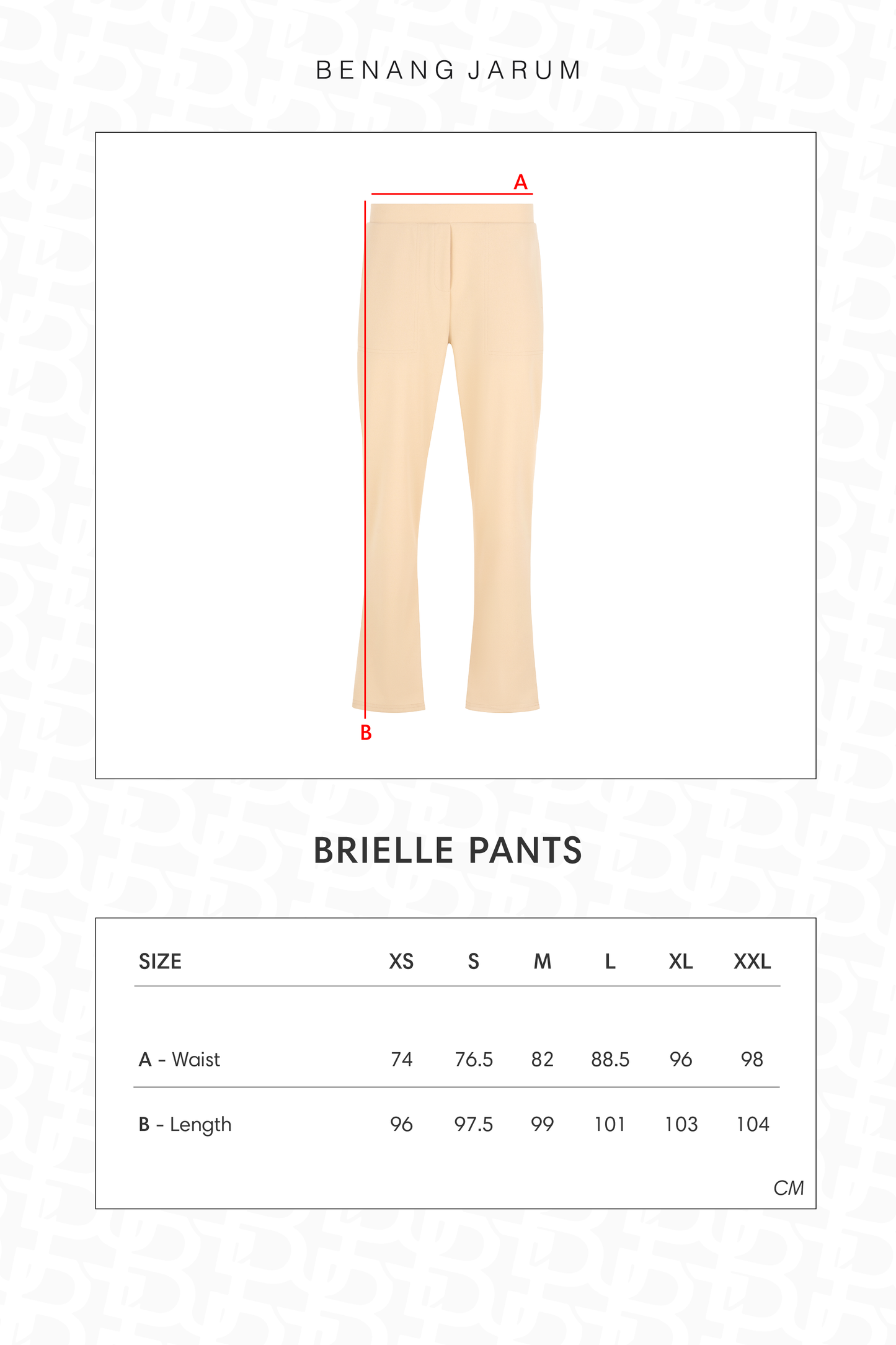 Brielle Pants - Cream