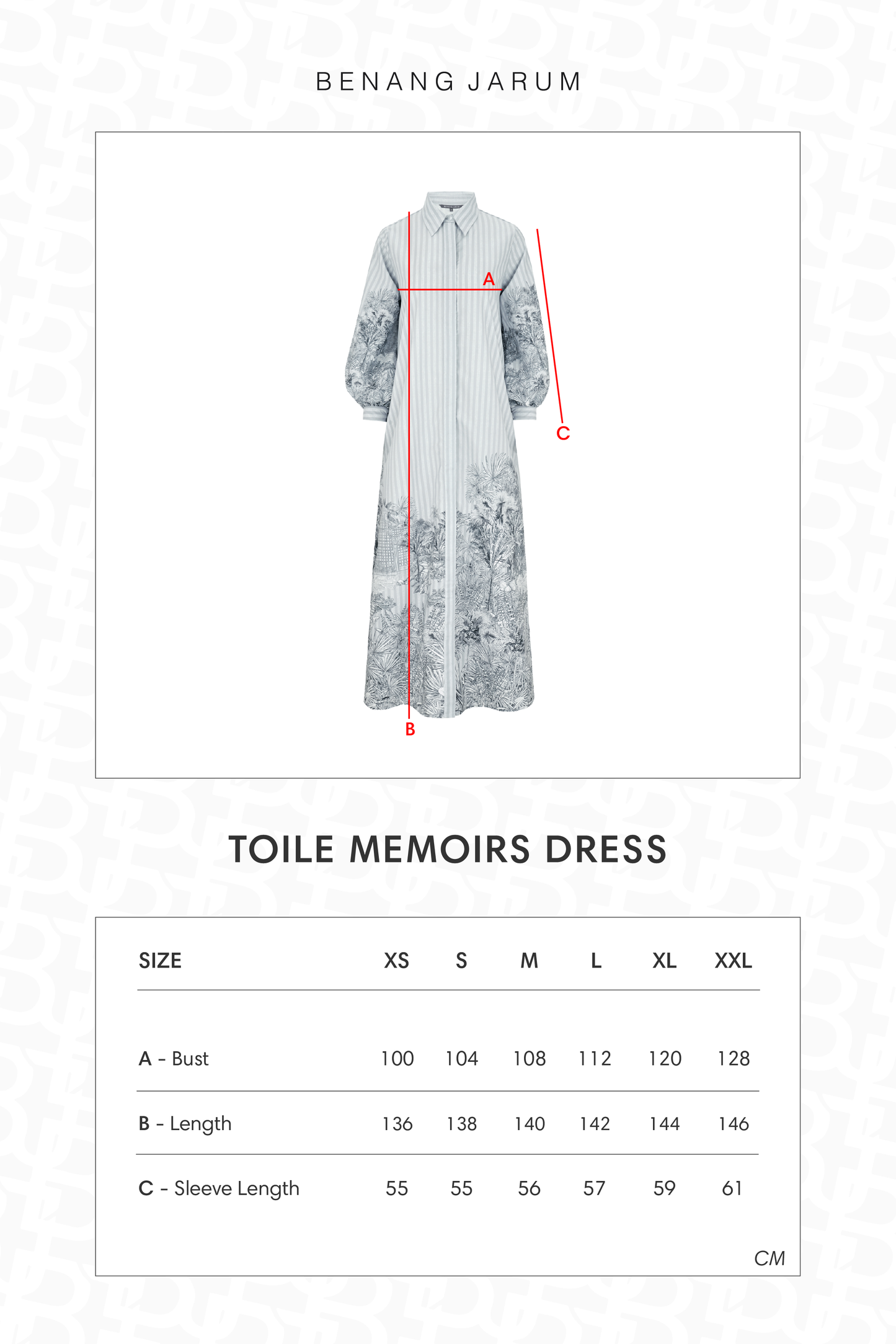 Toile Memoirs Dress - Cloud