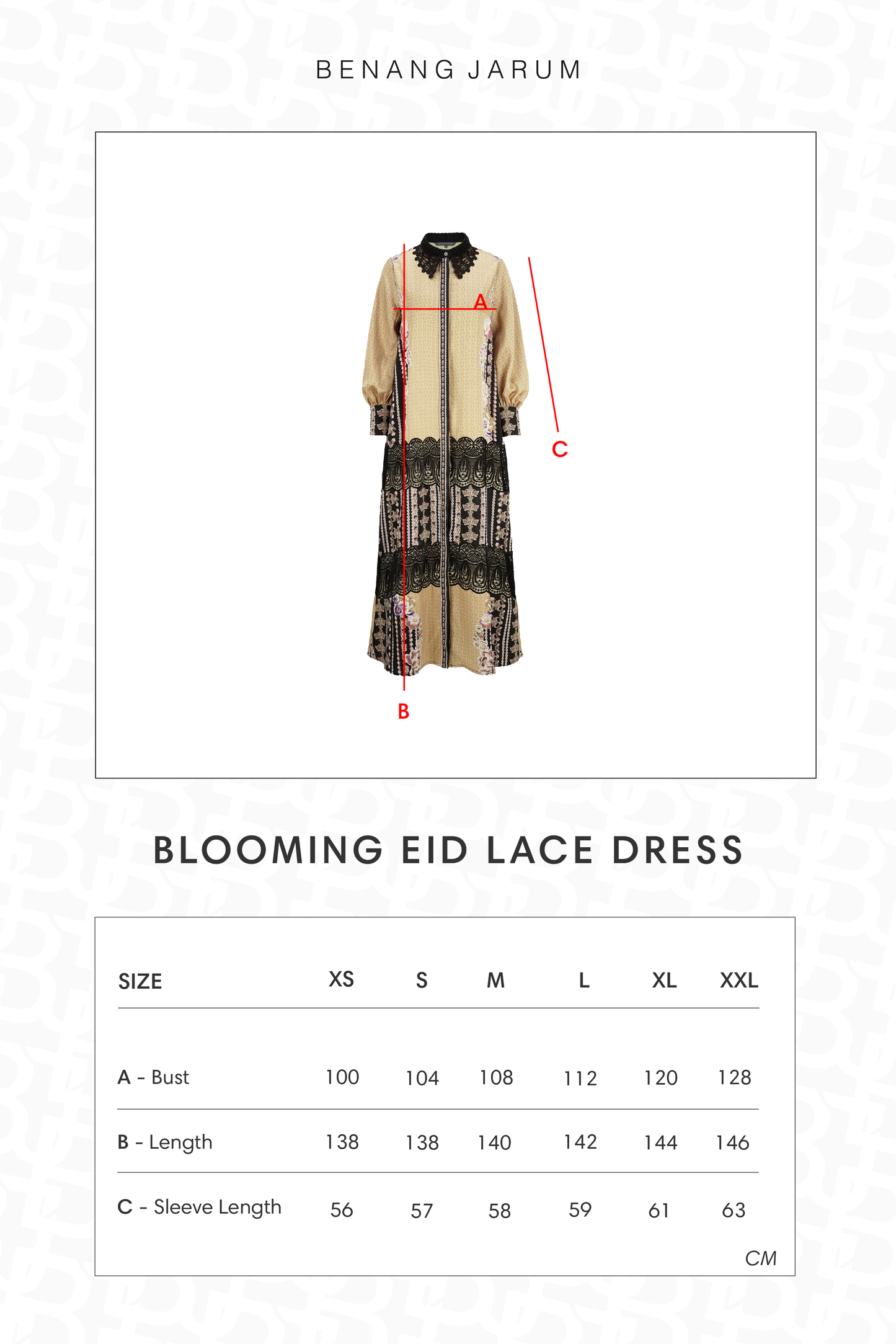 Blooming Eid Lace Dress - Marigold