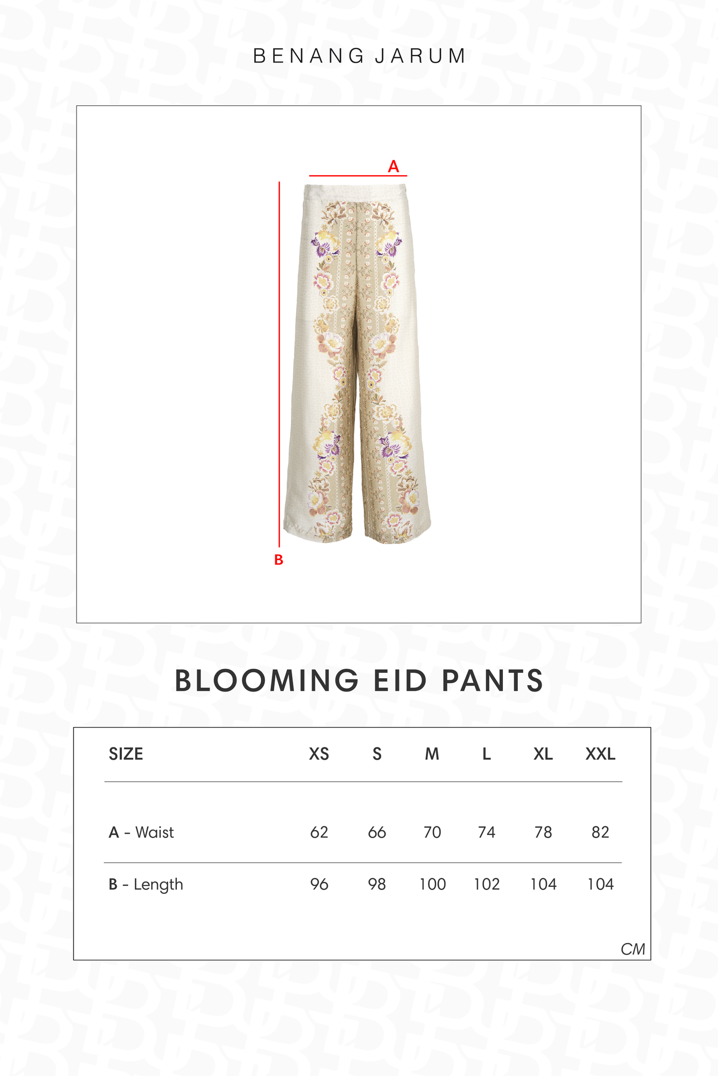 Blooming Eid Pants - Daisy