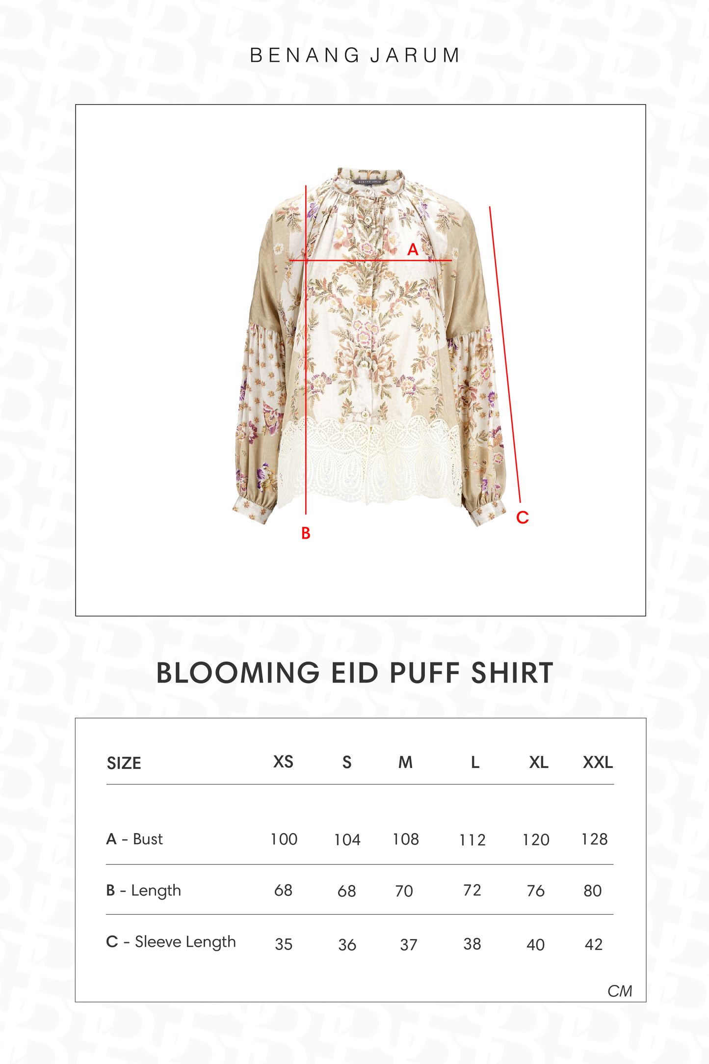Blooming Eid Puff Shirt - Daisy