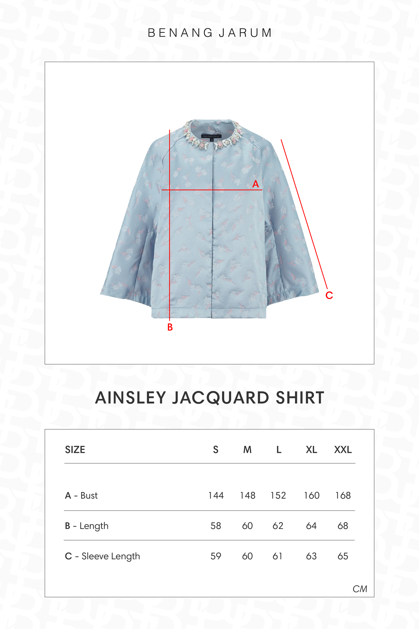 Ainsley Jacquard Shirt - Turquoise